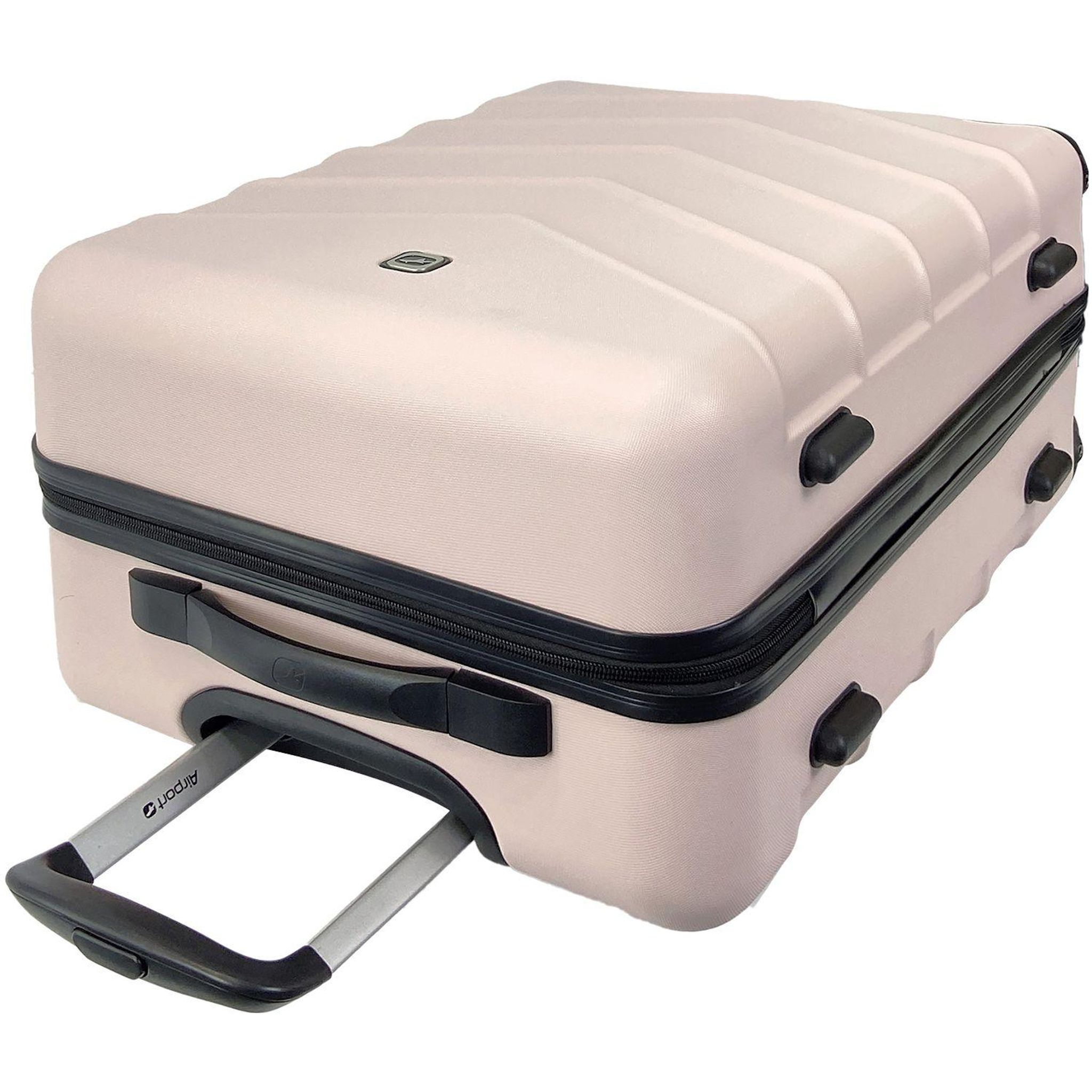 Voir la diapositive 4 : AIRPORT Valise ABS Origin 4 roues 64 cm - Rose