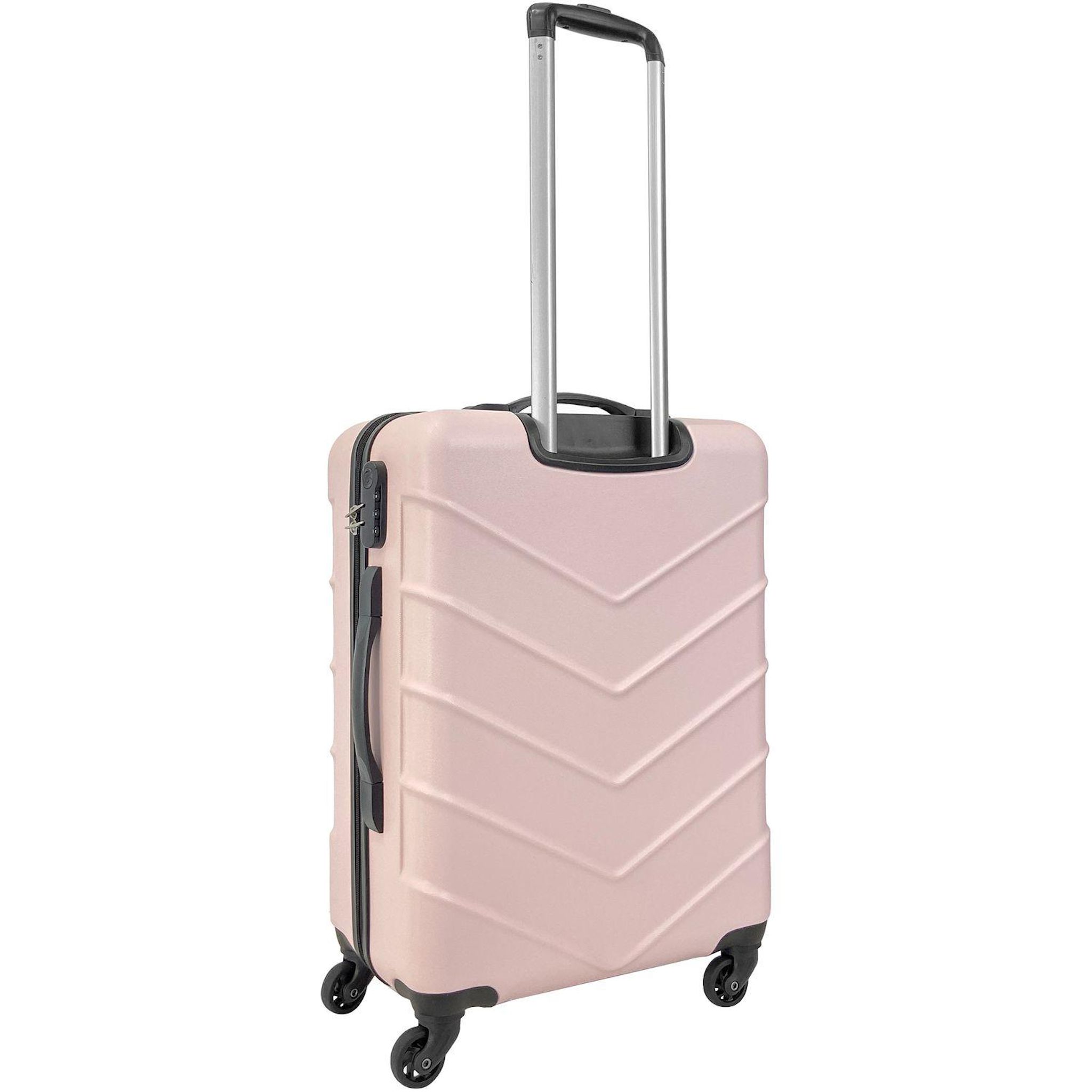 Voir la diapositive 9 : AIRPORT Valise ABS Origin 4 roues 64 cm - Rose