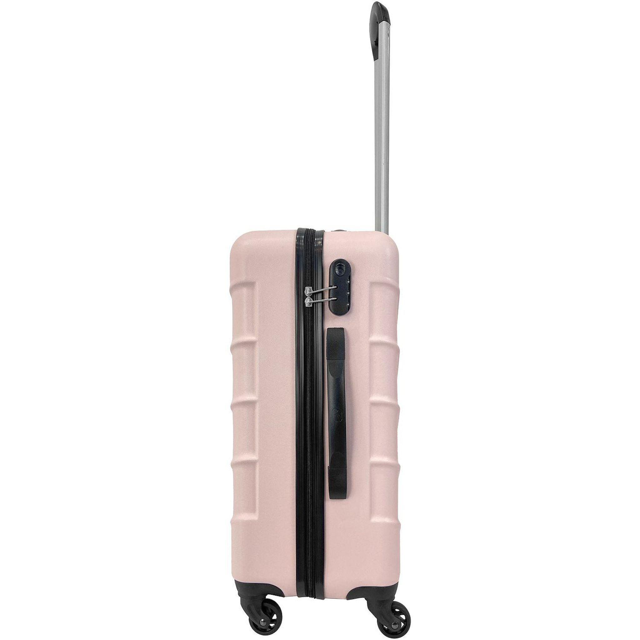 Voir la diapositive 10 : AIRPORT Valise ABS Origin 4 roues 64 cm - Rose