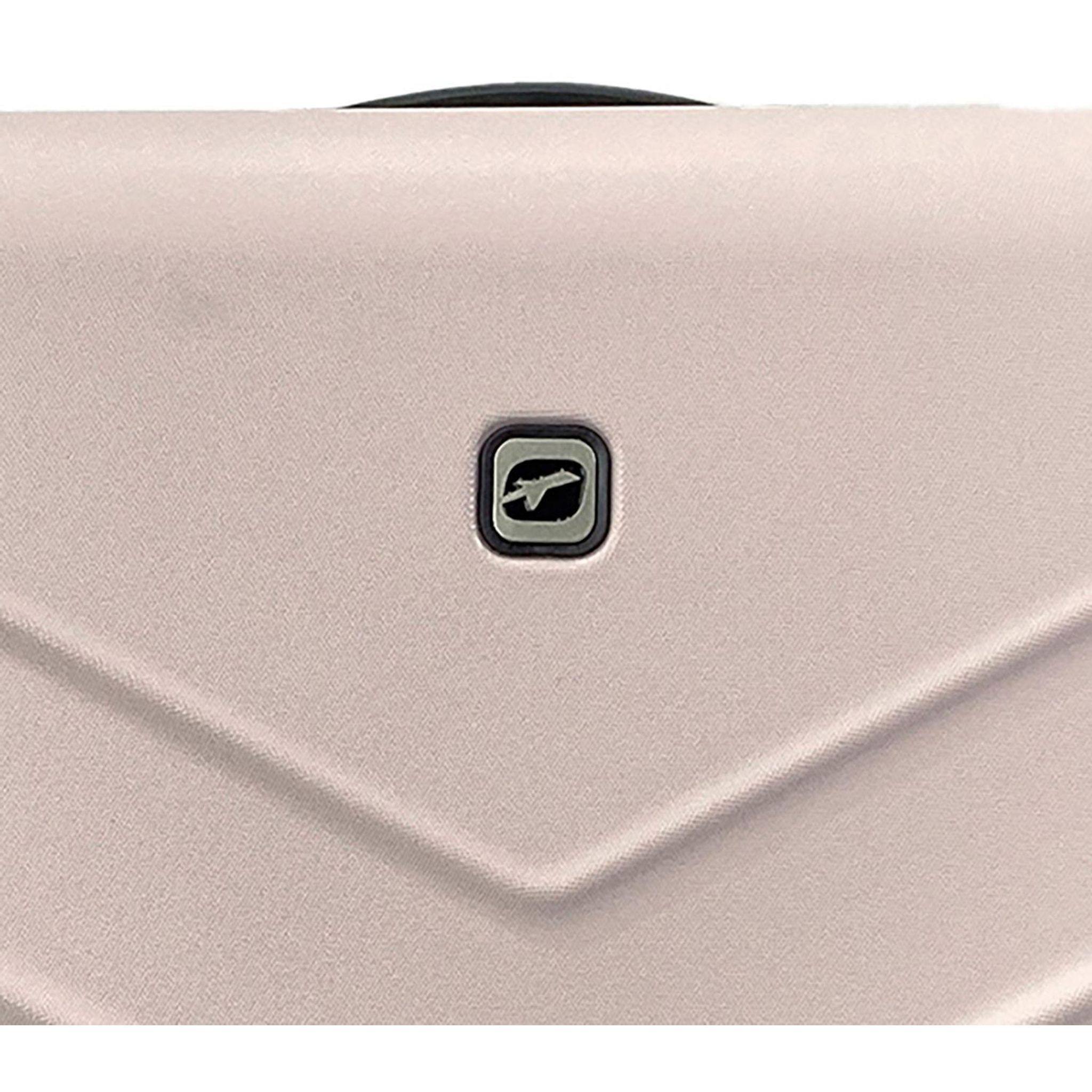 Voir la diapositive 11 : AIRPORT Valise ABS Origin 4 roues 64 cm - Rose