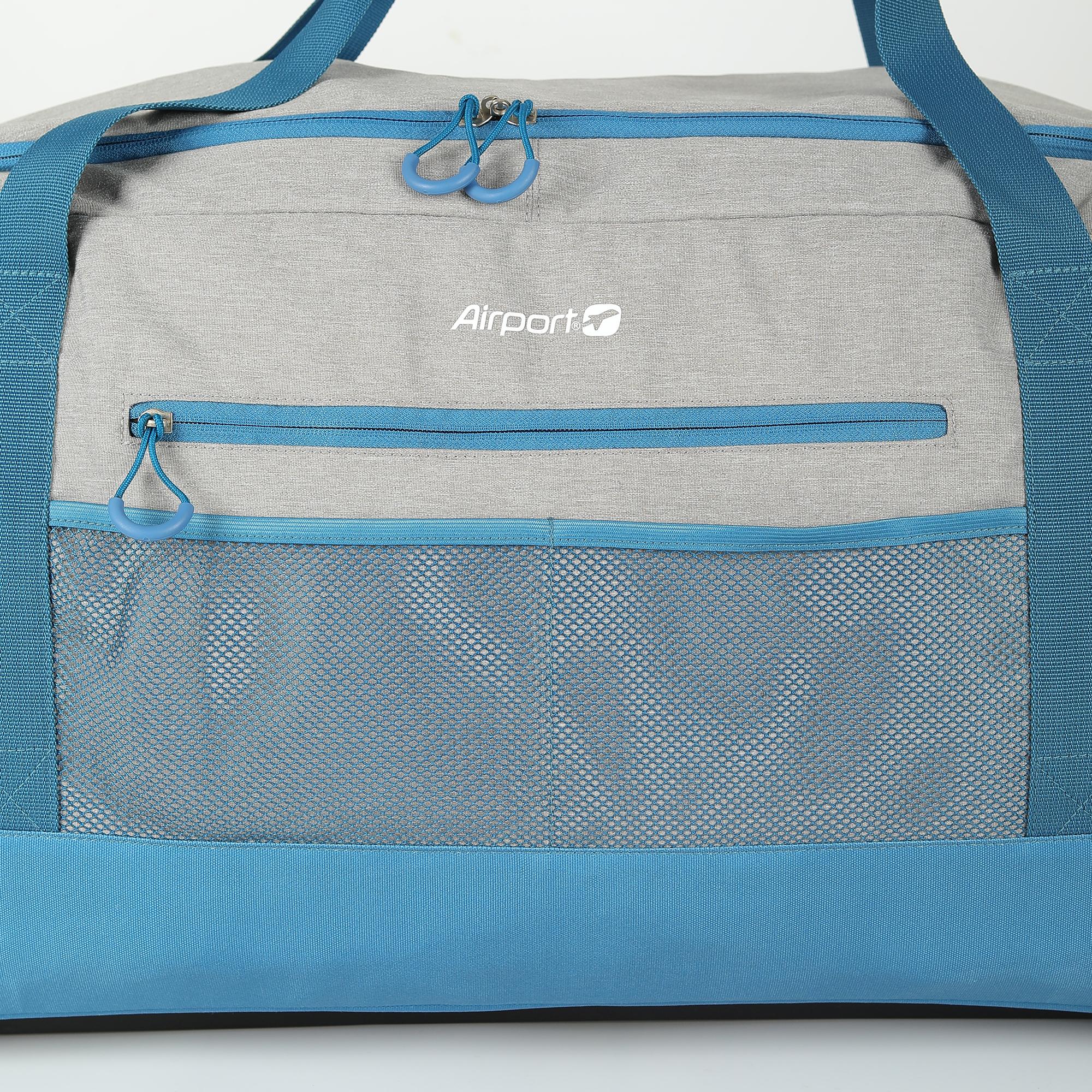 Voir la diapositive 7 : AIRPORT Sac à roulettes bleu polyester 75 cm New Club A