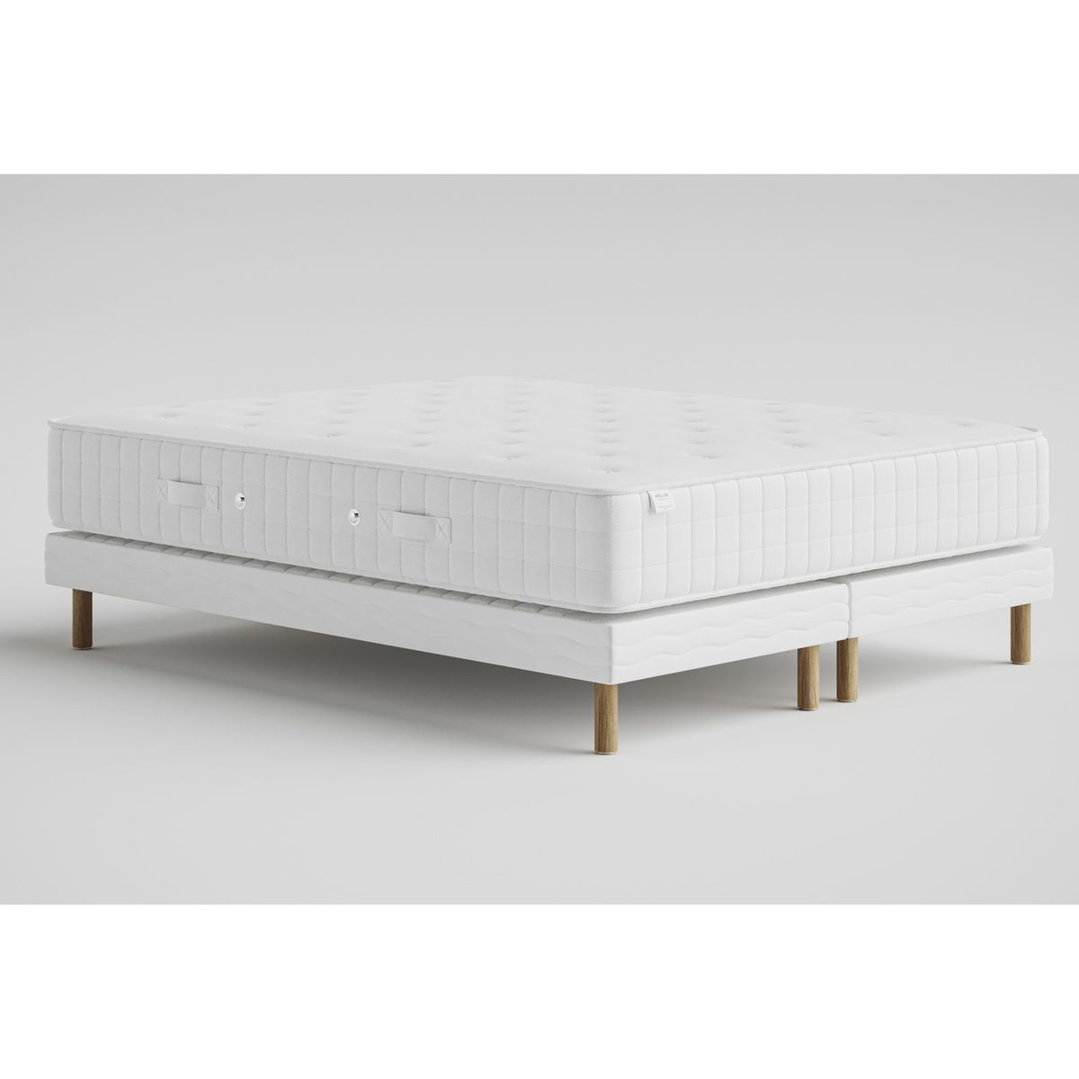 Ensemble Matelas 900 ressorts ensachés 180x200 cm + sommier tapissier HOTEL LUXE