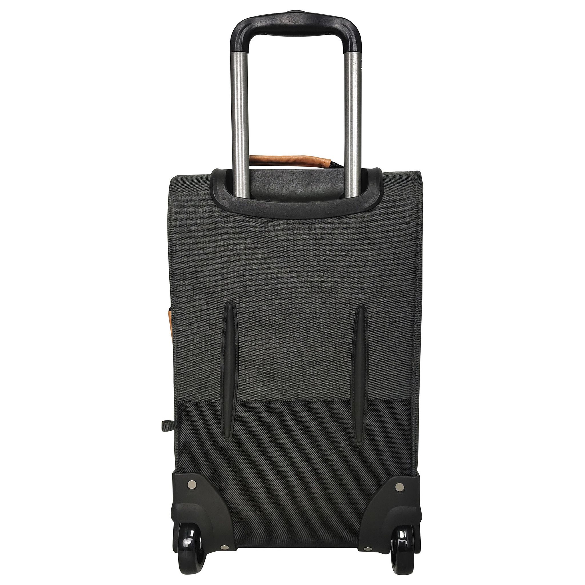 Voir la diapositive 3 : AIRPORT Sac à roulettes gris polyester 50 cm Globe Trotter