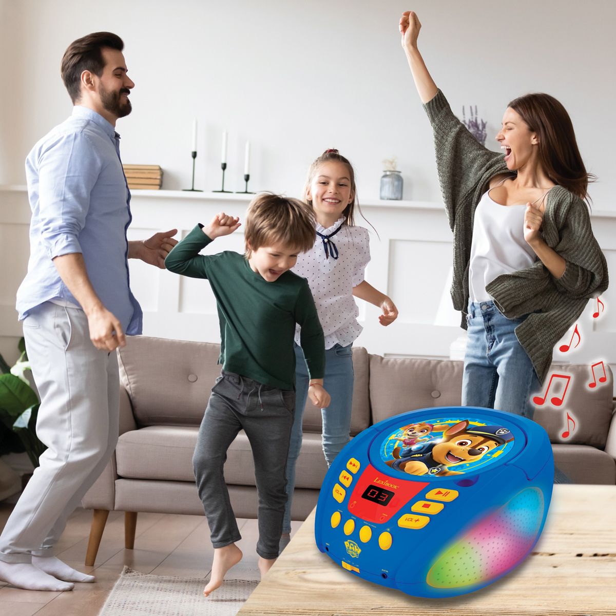 LEXIBOOK Radio CD 109PA Pat Patrouille