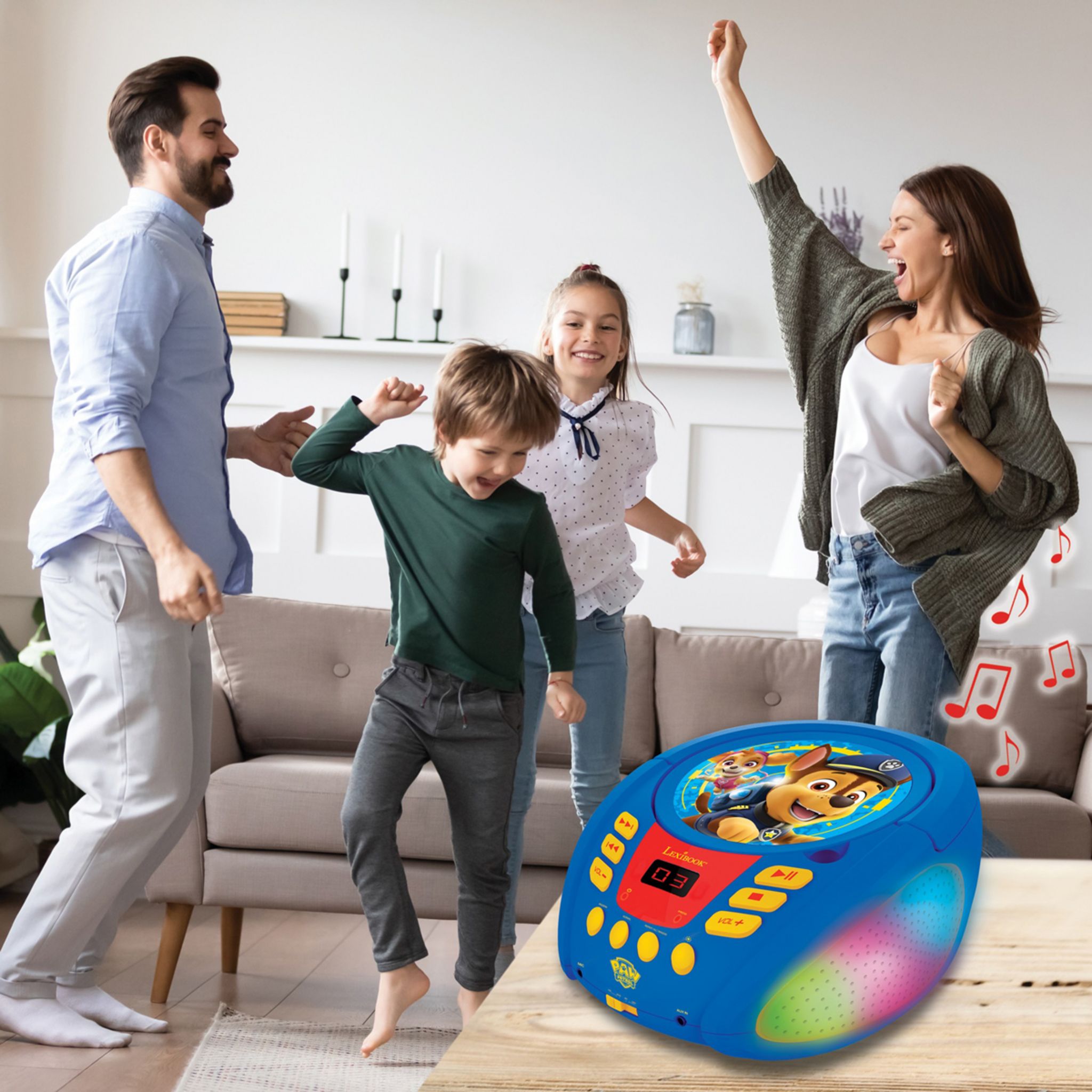 Voir la diapositive 8 : LEXIBOOK Radio CD 109PA Pat Patrouille