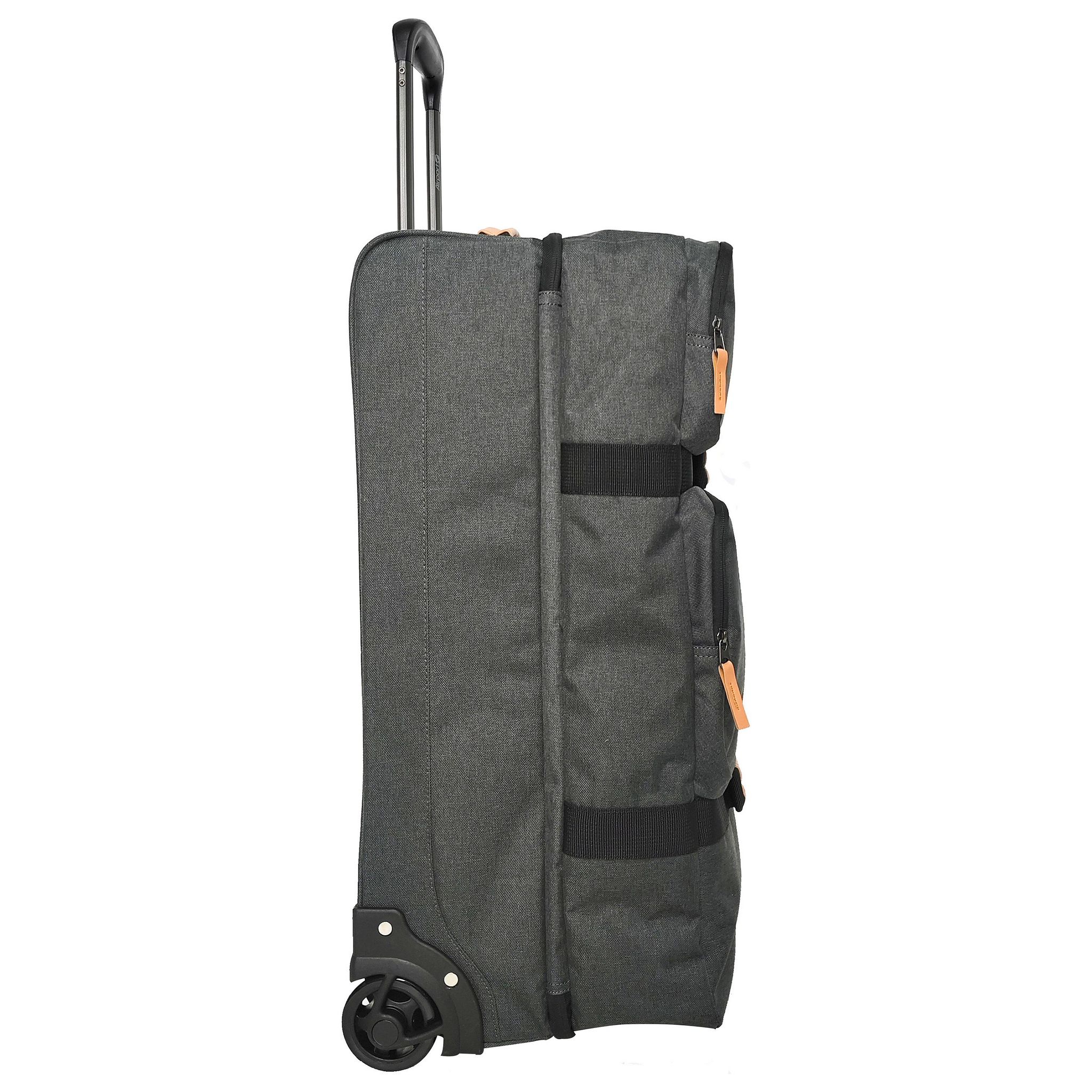 Voir la diapositive 2 : AIRPORT Sac à roulettes gris polyester 65 cm Globe Trotter
