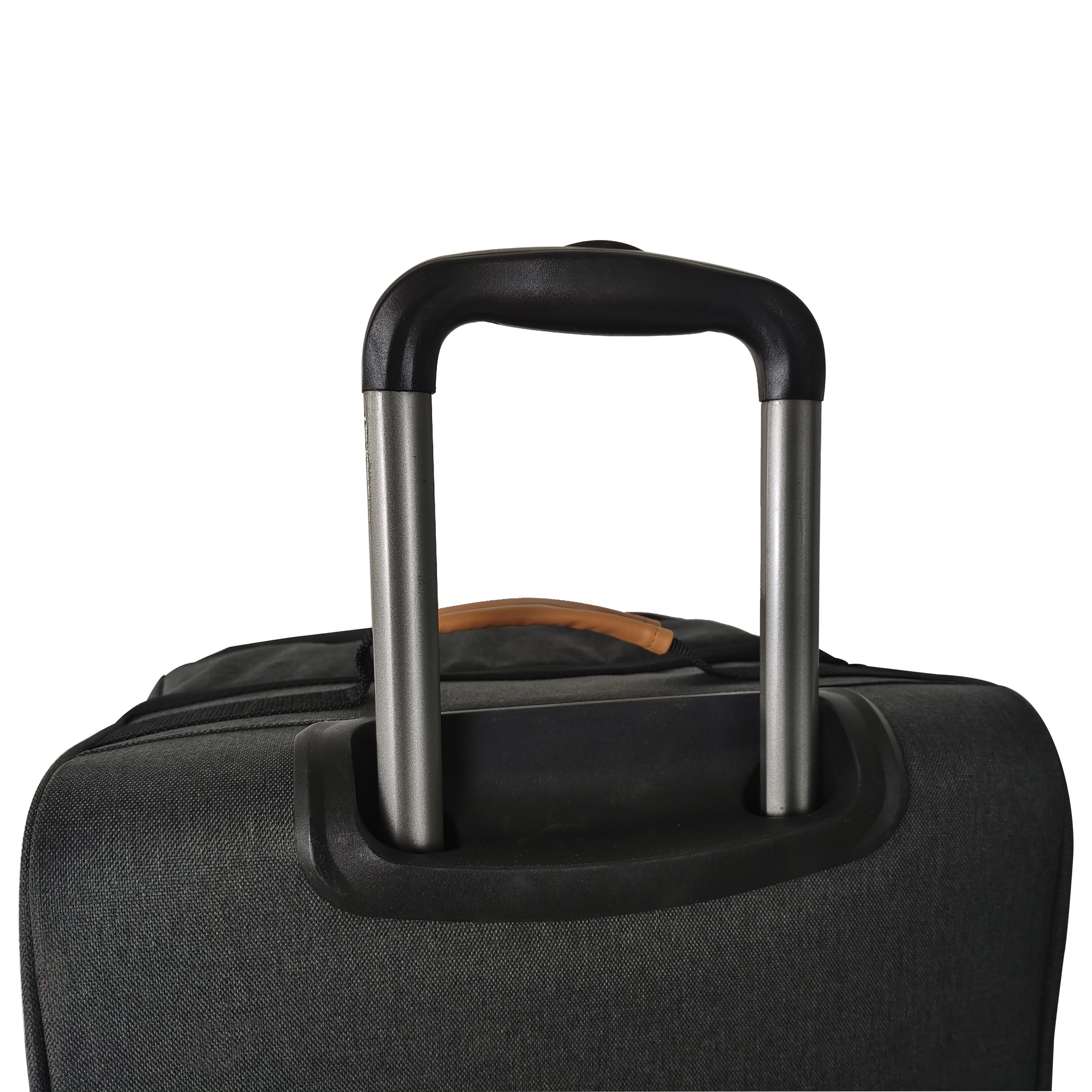 Voir la diapositive 4 : AIRPORT Sac à roulettes gris polyester 65 cm Globe Trotter
