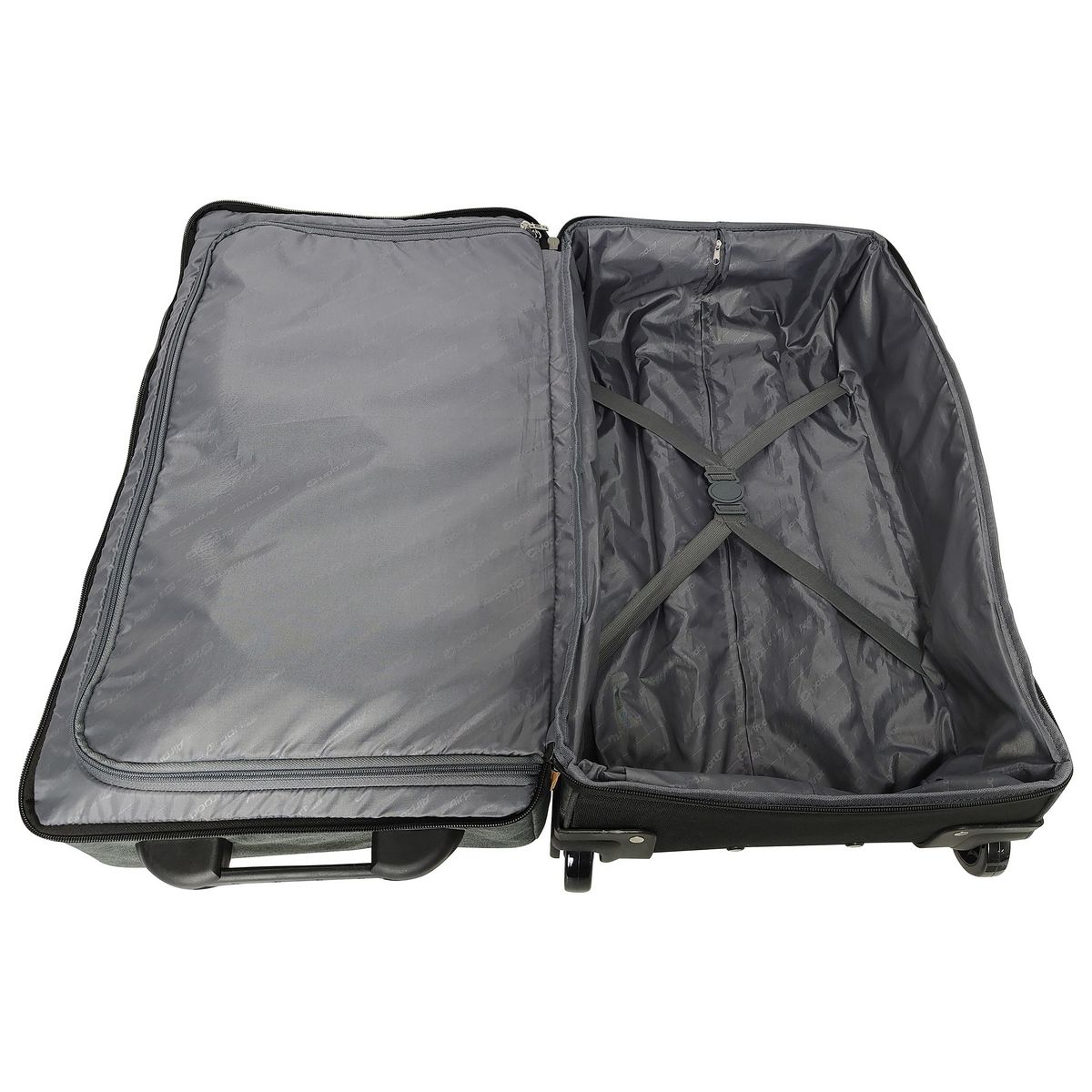 AIRPORT Sac à roulettes gris polyester 65 cm Globe Trotter