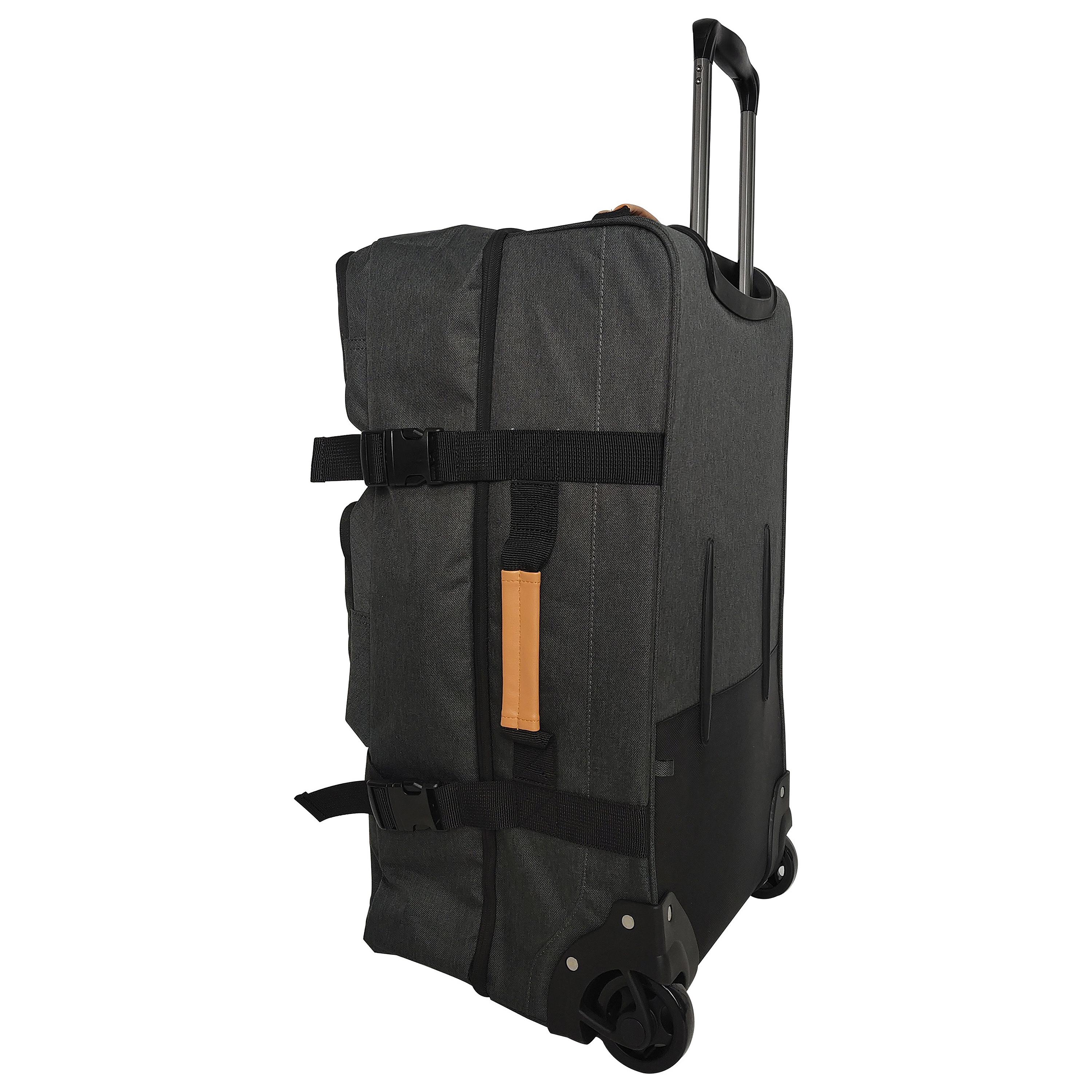 Voir la diapositive 7 : AIRPORT Sac à roulettes gris polyester 65 cm Globe Trotter