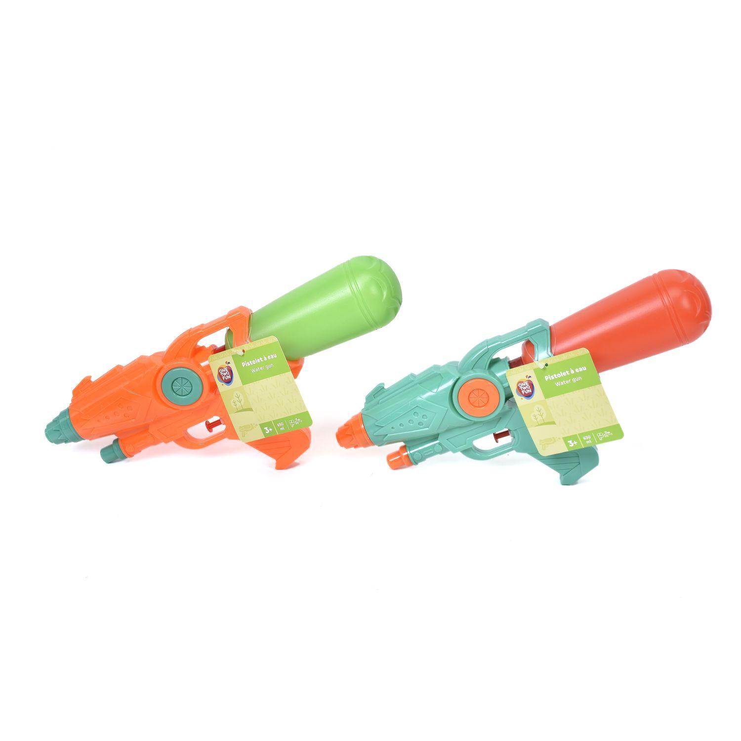 Voir la diapositive 2 : ONE TWO FUN Pistolet à eau 33cm