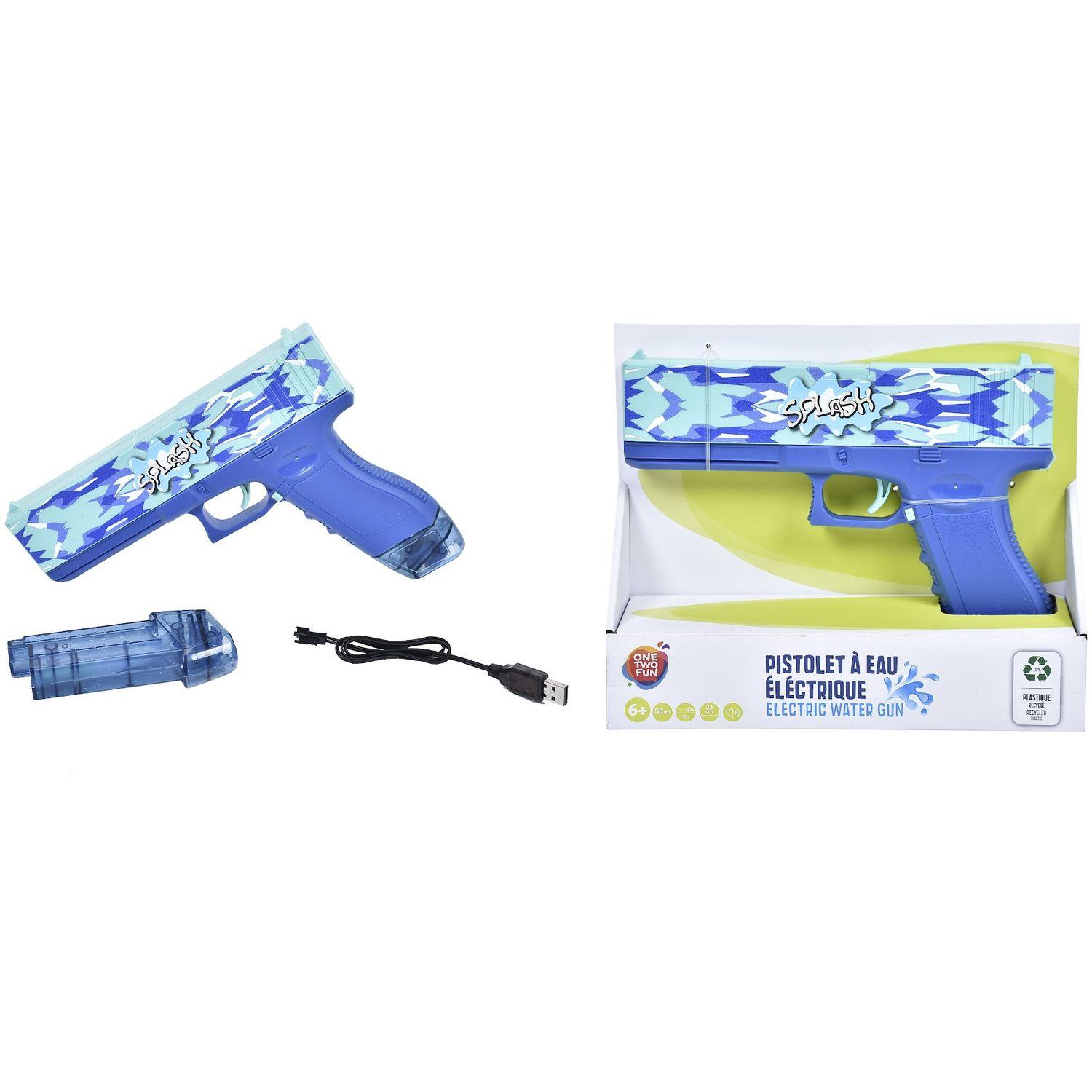 Voir la diapositive 2 : ONE TWO FUN Mini Pistolet électrique