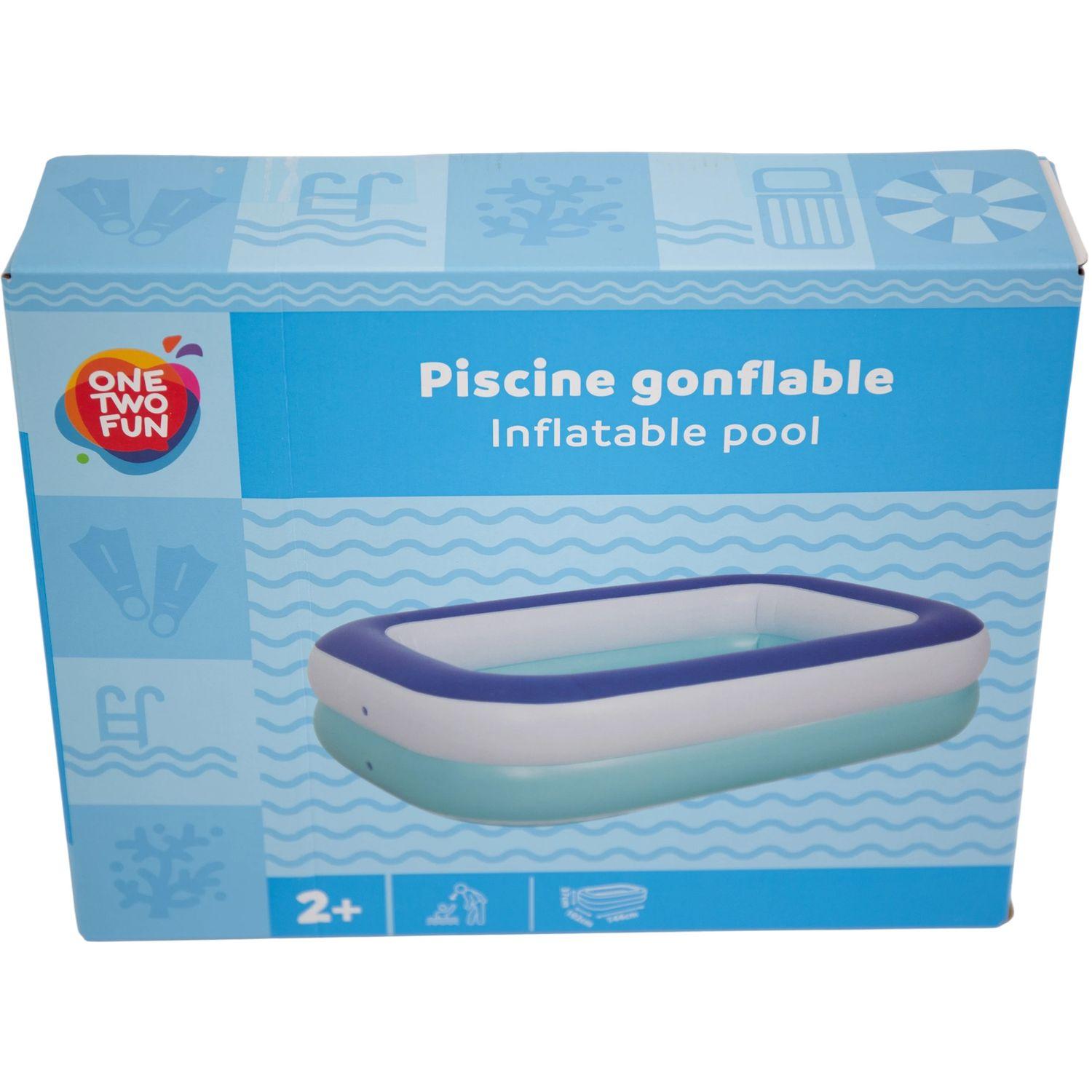 ONE TWO FUN Piscine gonflable