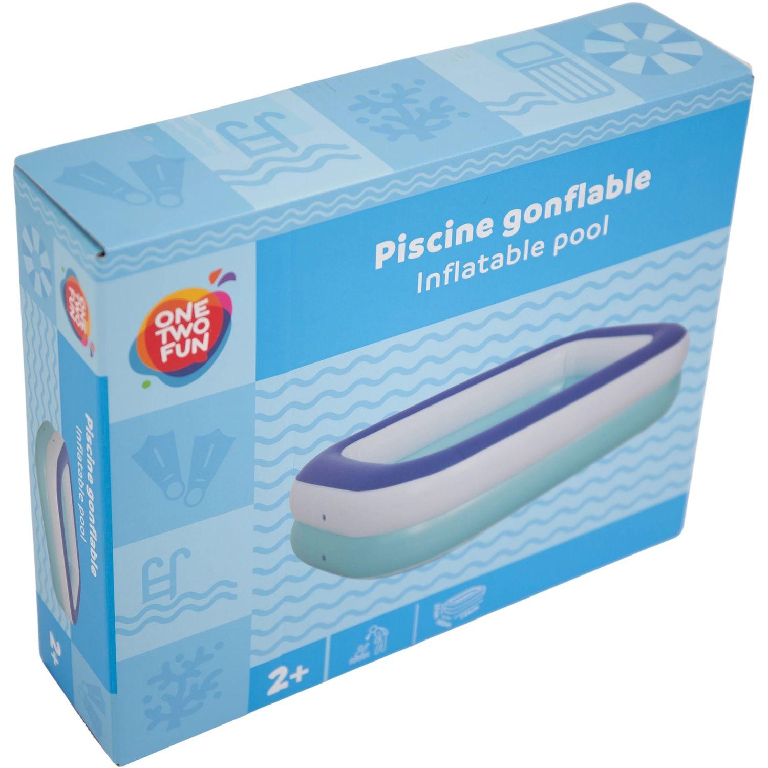 Voir la diapositive 2 : ONE TWO FUN Piscine gonflable