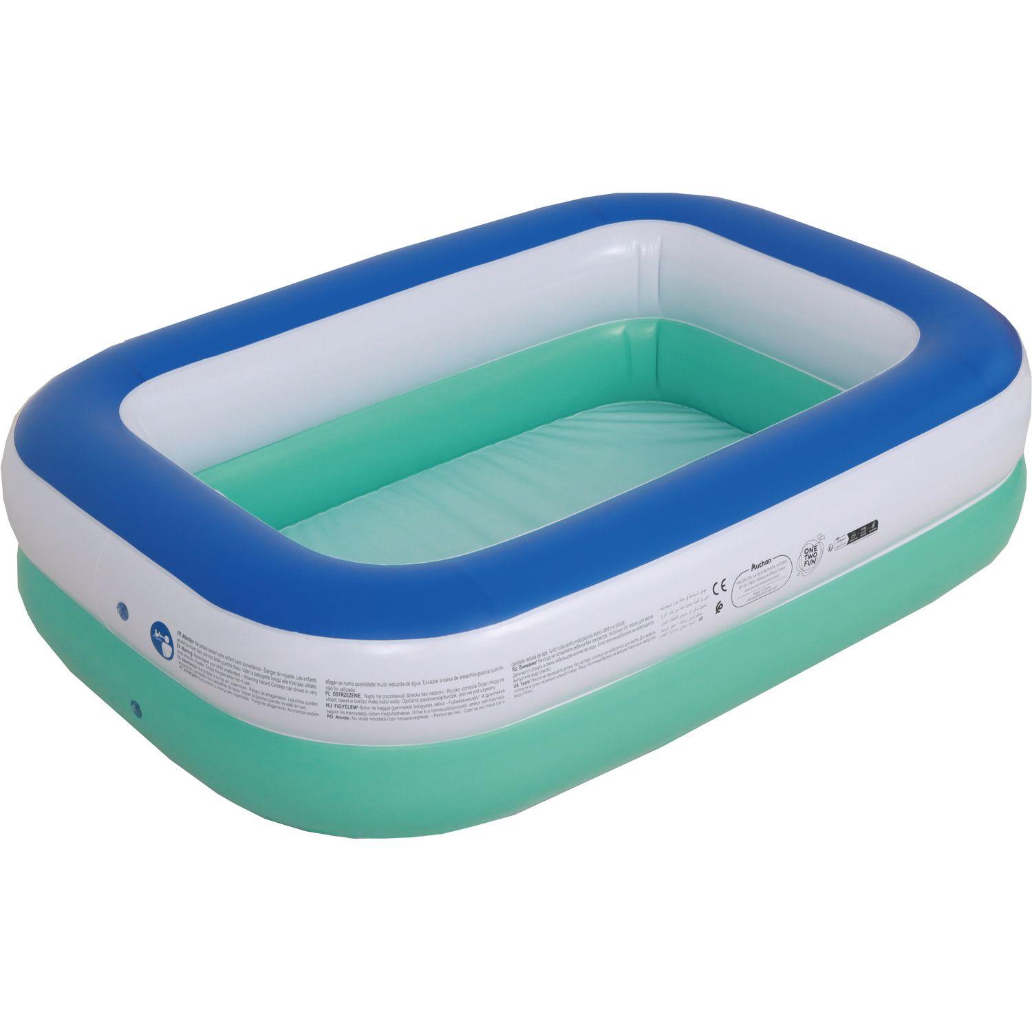 Voir la diapositive 3 : ONE TWO FUN Piscine gonflable