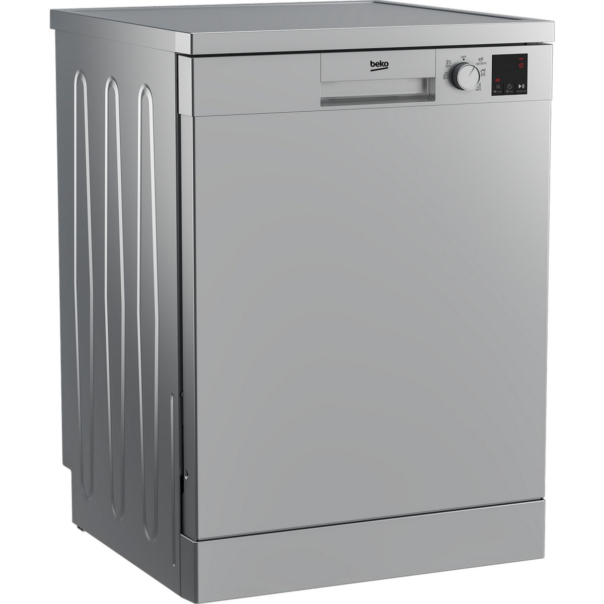 BEKO Lave vaisselle pose libre TDFV16310S, 13 couverts, 60 cm, 47 dB, D