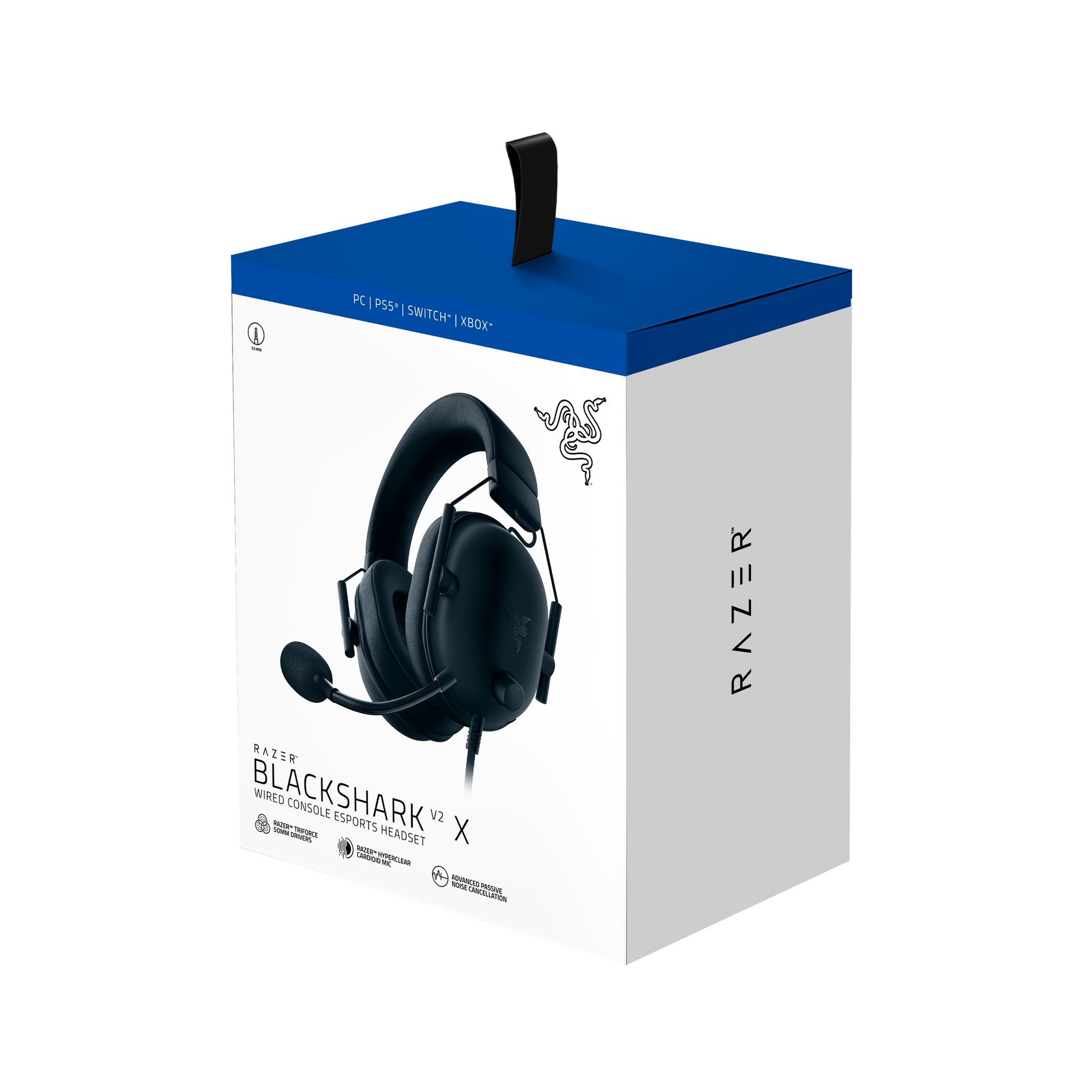 Voir la diapositive 7 : Casque Gaming Filaire Blackshark V2 X Noir PS5