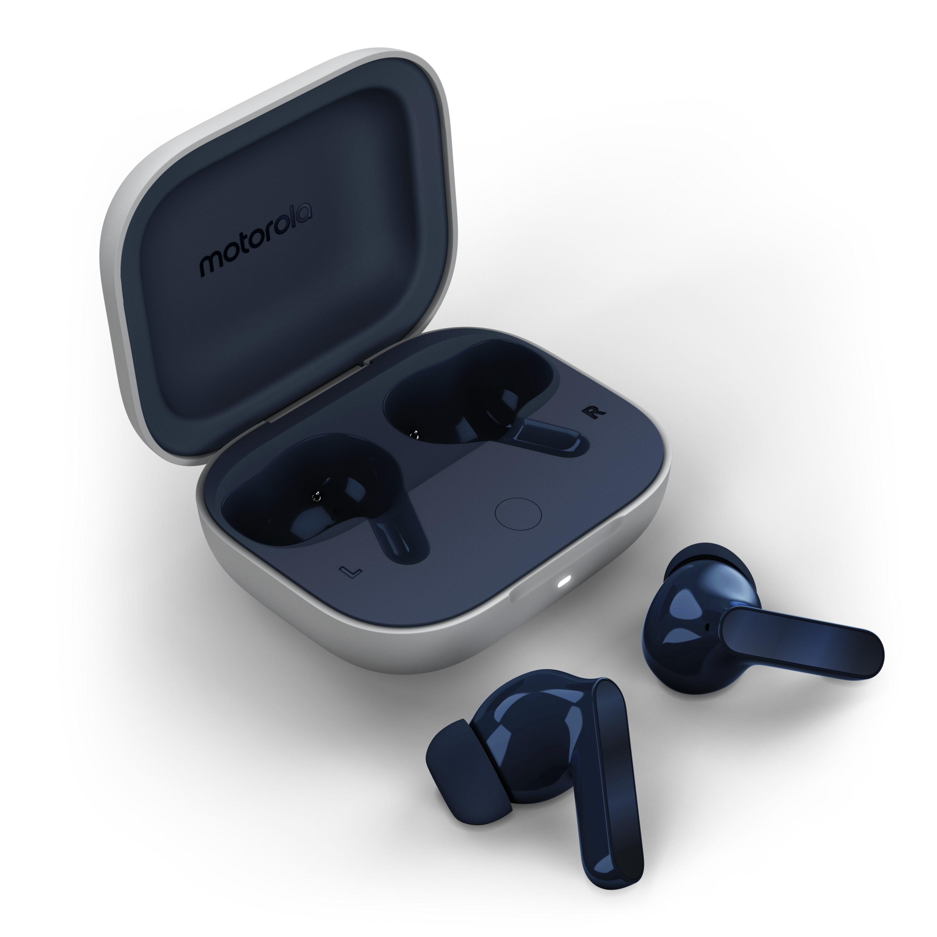 Voir la diapositive 14 : MOTOROLA Pack G85 + Écouteurs Buds - Gris