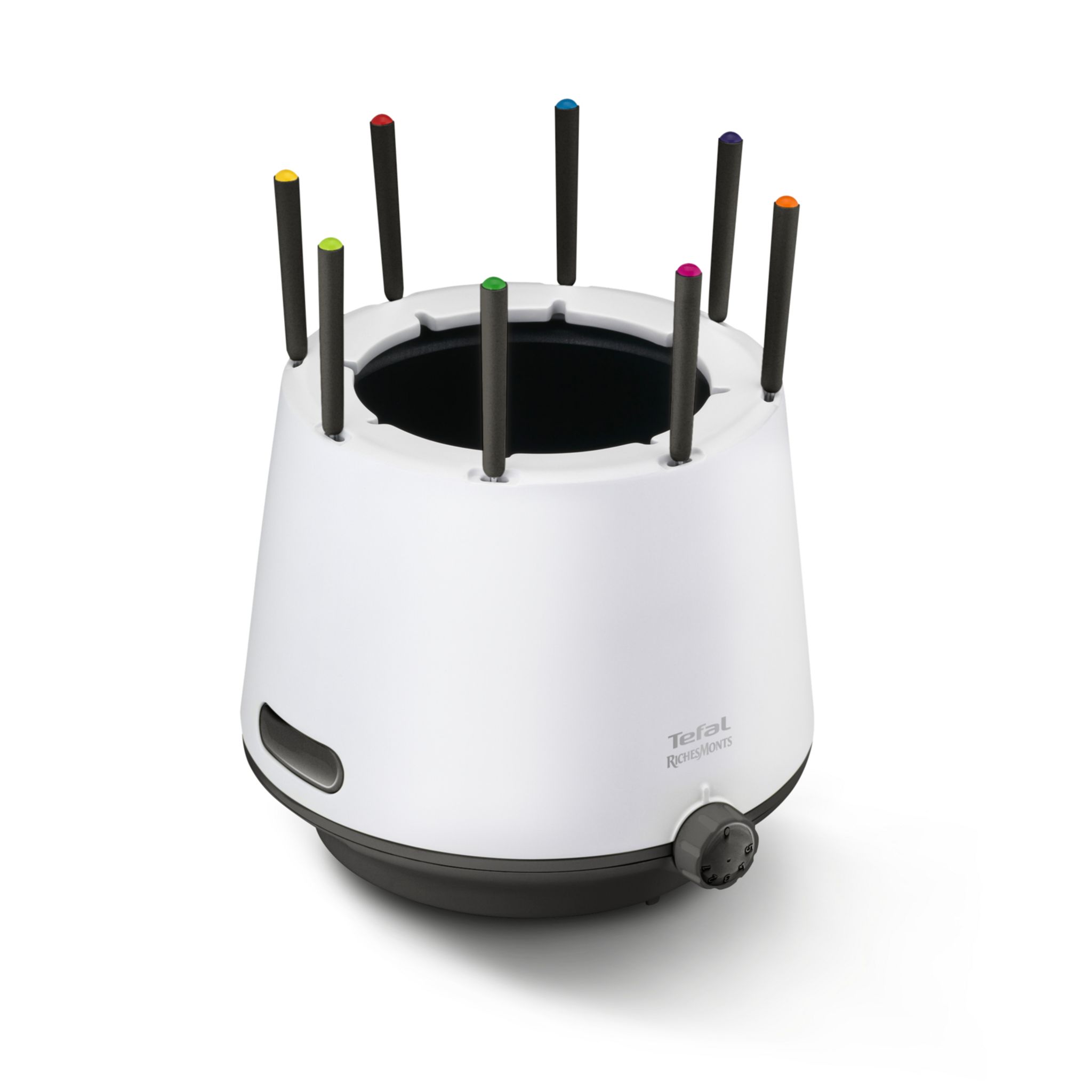 Voir la diapositive 2 : TEFAL Appareil à fondue EF26R8F0 - Blanc