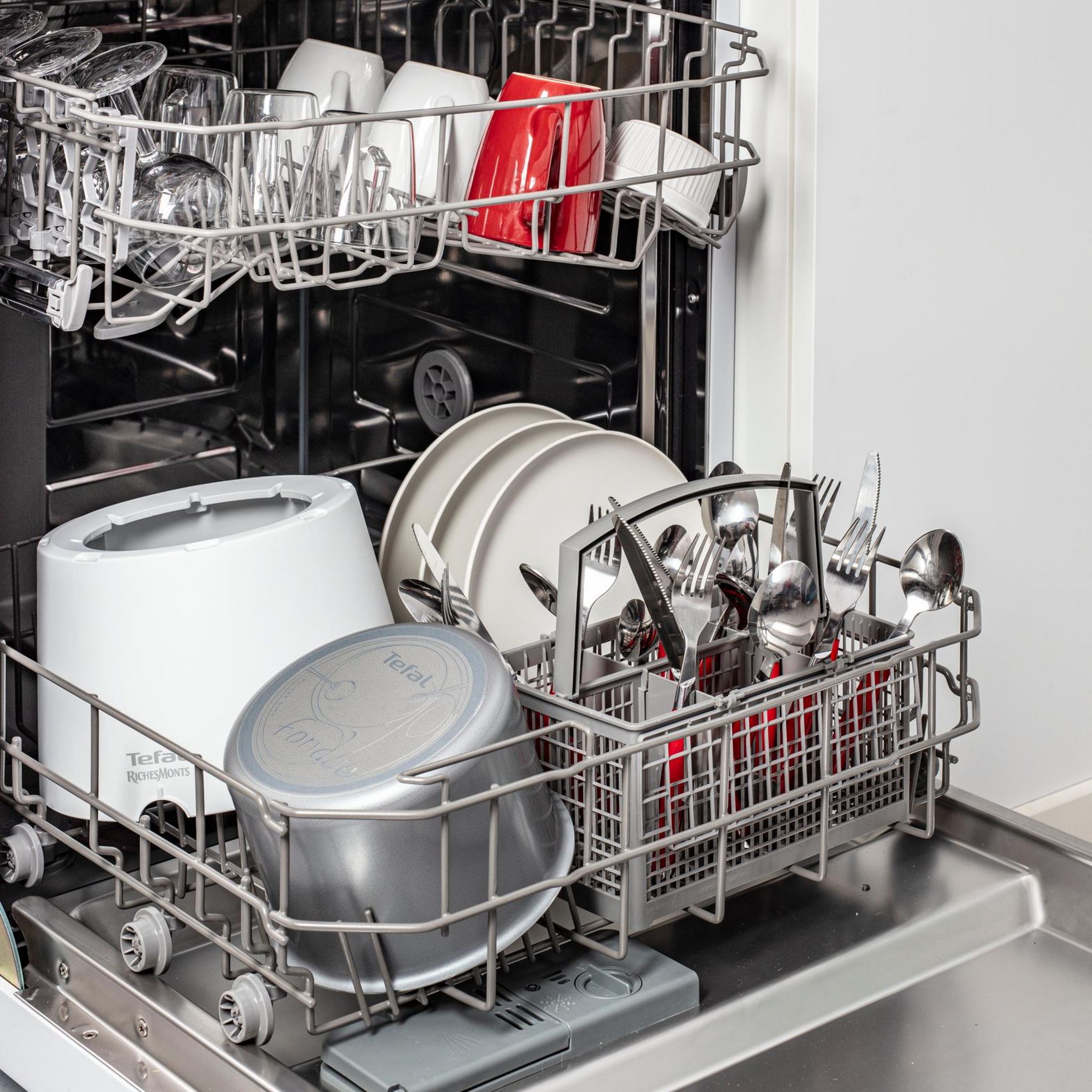 Voir la diapositive 7 : TEFAL Appareil à fondue EF26R8F0 - Blanc