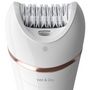 Voir la diapositive 5 : PHILIPS Épilateur BRE740/00 - Blanc