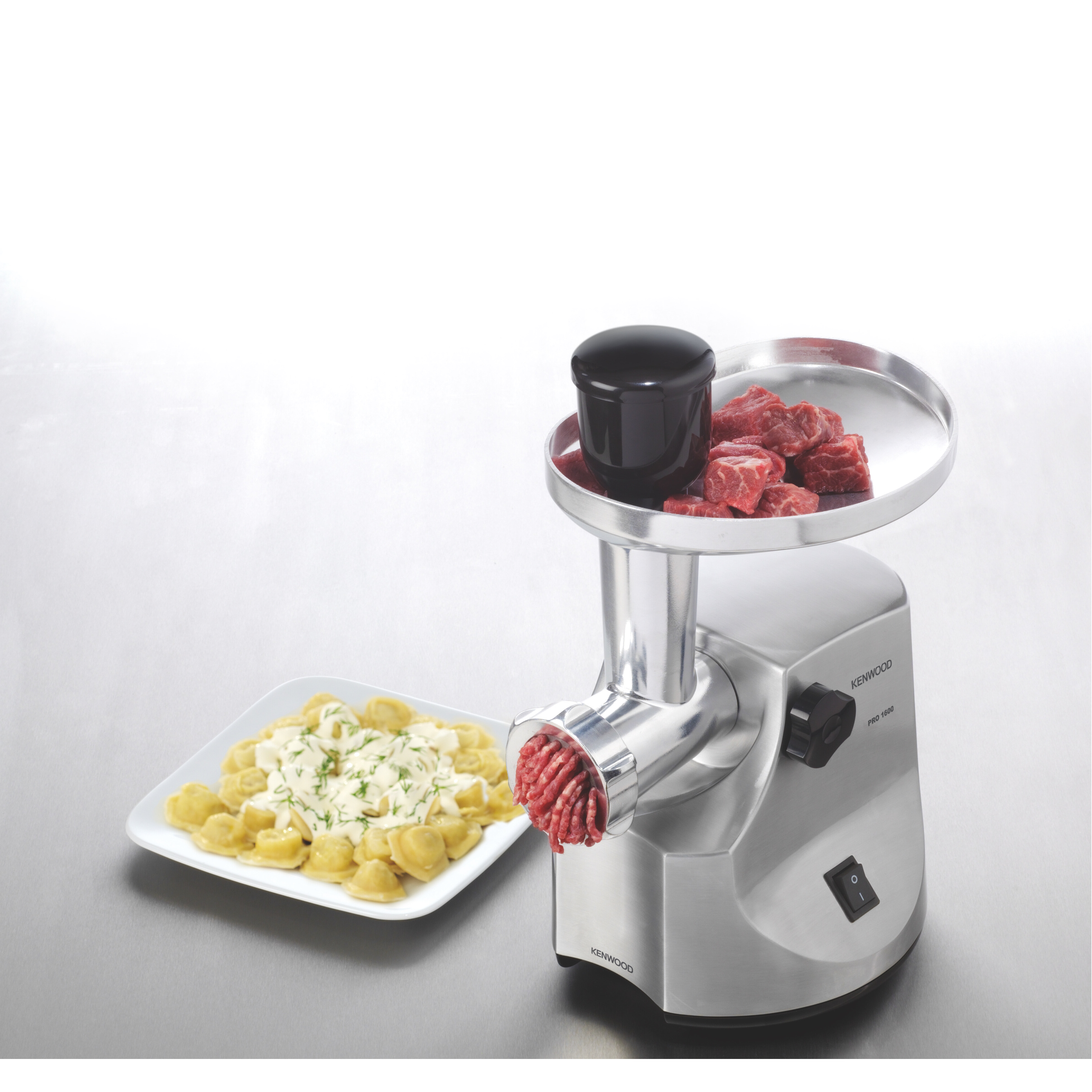 Voir la diapositive 3 : KENWOOD Hachoir électrique MG510 - Inox