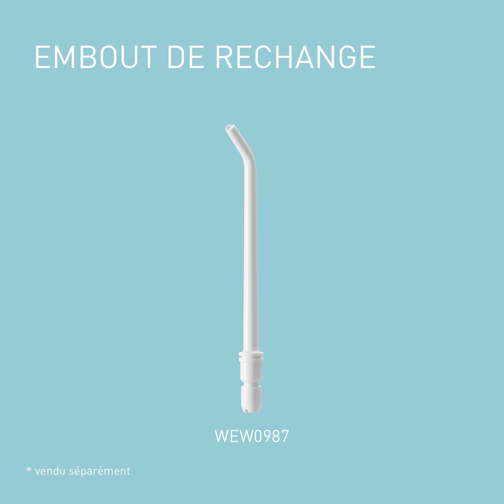 Voir la diapositive 12 : PANASONIC Hydropulseur sans fil EWDJ26V303 - Blanc