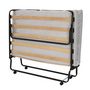 Voir la diapositive 2 : Lit pliant 2 places sommier + matelas 120x190 cm FOLDI