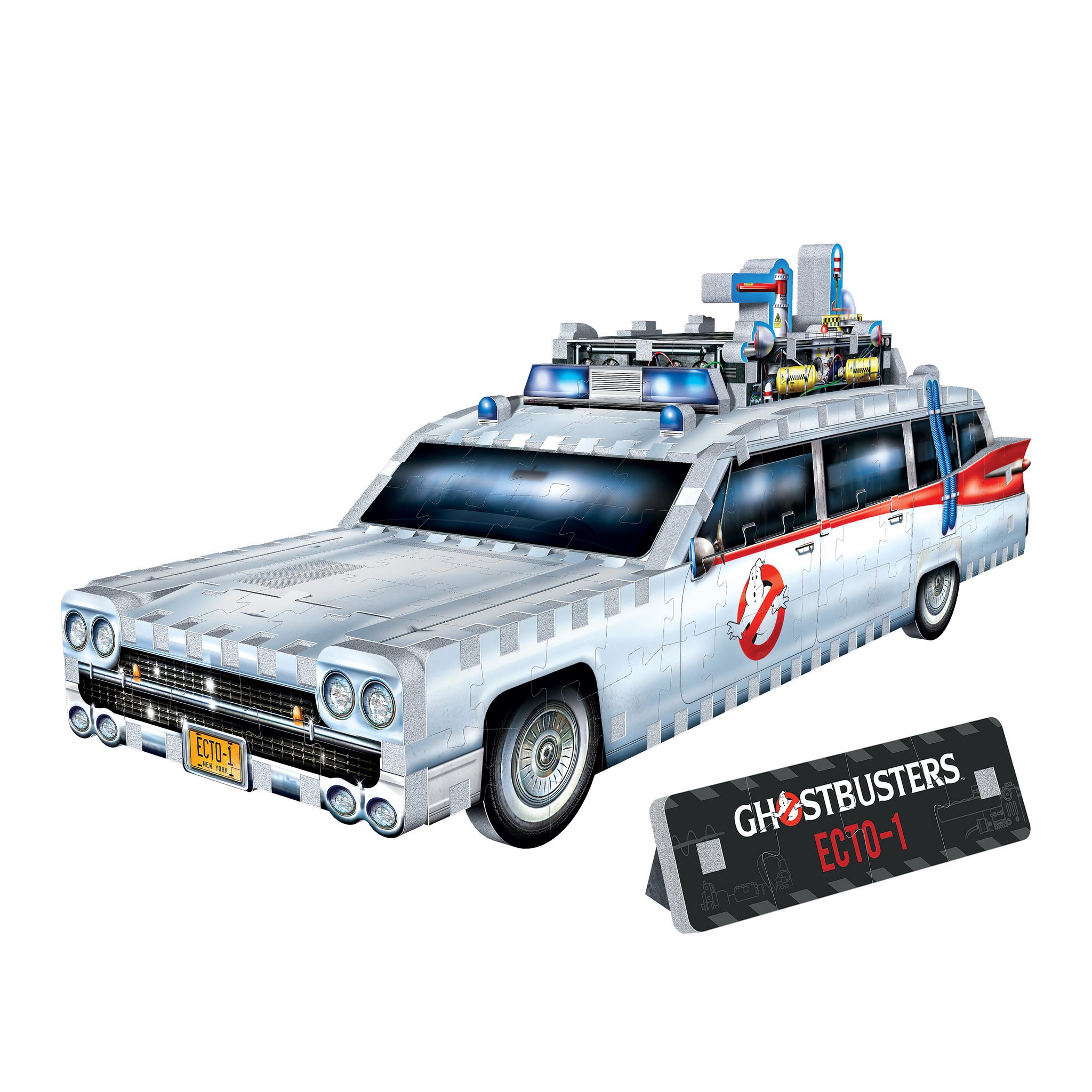 Voir la diapositive 2 : DISTRINEO Puzzle 3D 280 pièces Ecto 1 GhostBusters