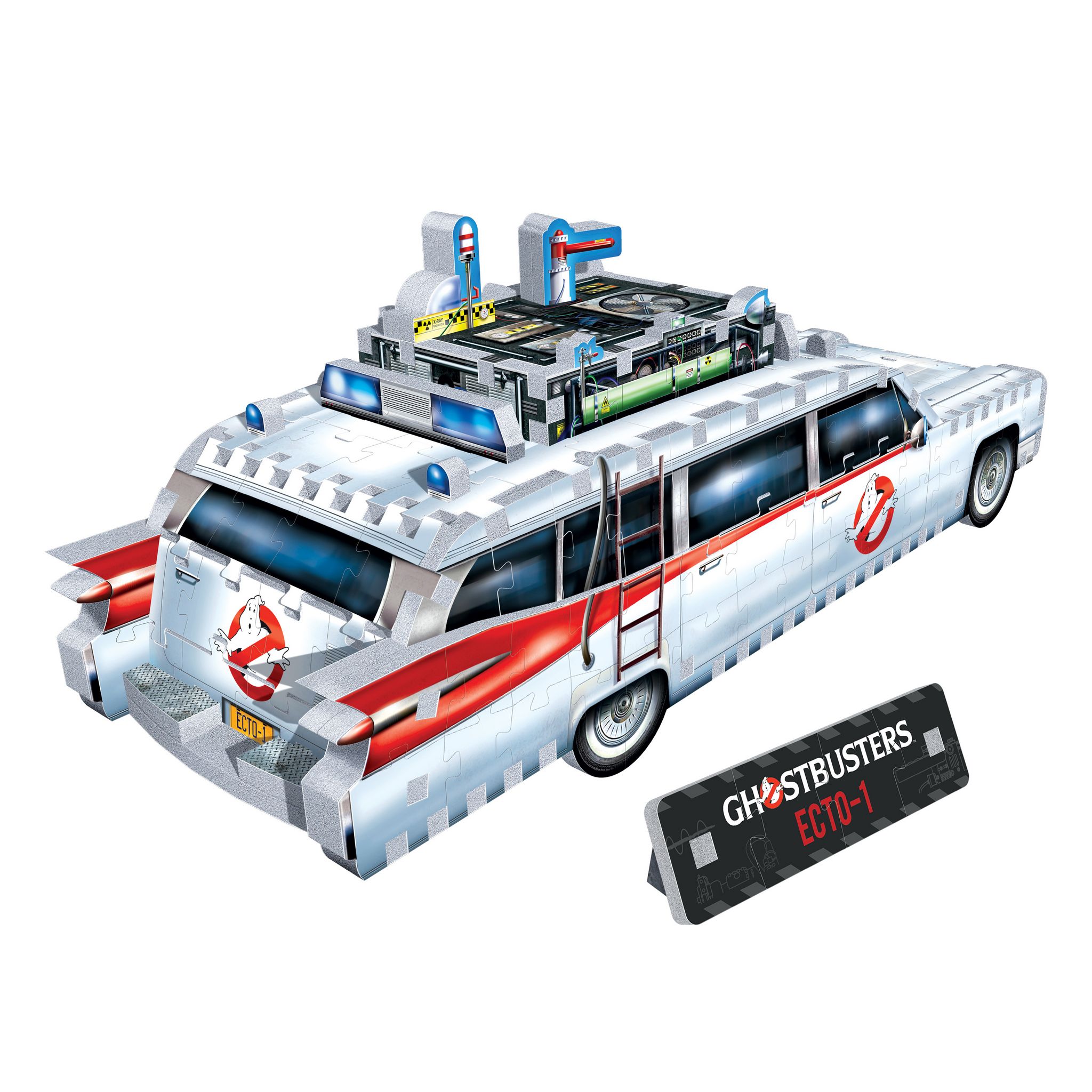 Voir la diapositive 3 : DISTRINEO Puzzle 3D 280 pièces Ecto 1 GhostBusters