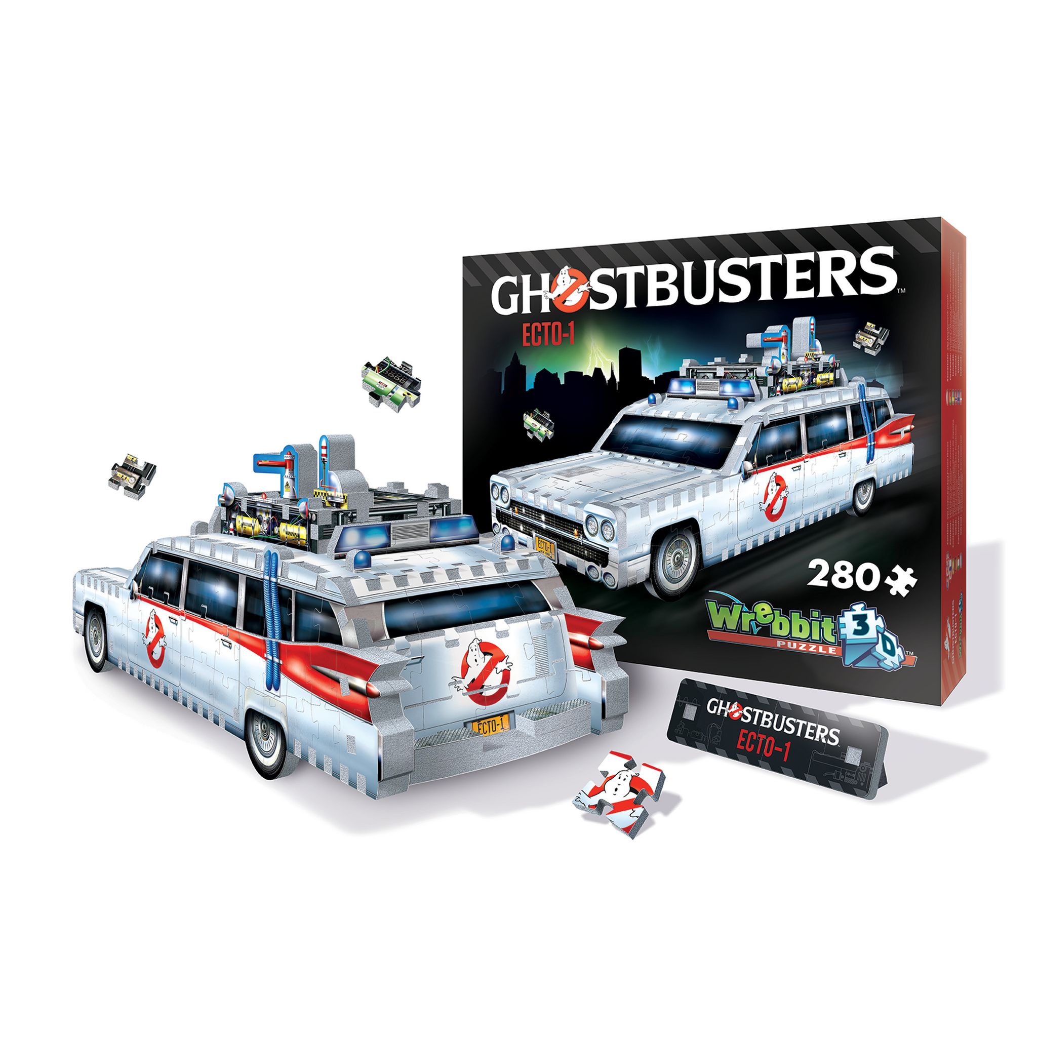 Voir la diapositive 5 : DISTRINEO Puzzle 3D 280 pièces Ecto 1 GhostBusters