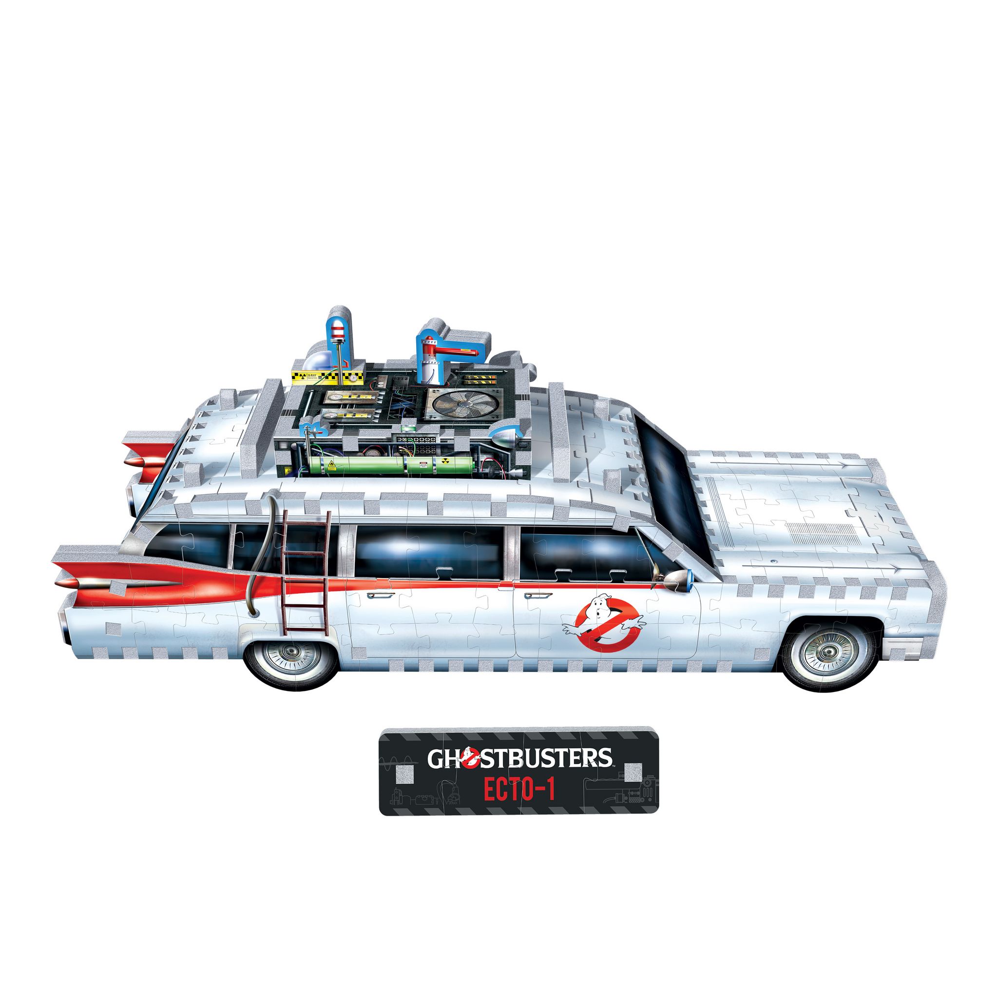 Voir la diapositive 6 : DISTRINEO Puzzle 3D 280 pièces Ecto 1 GhostBusters
