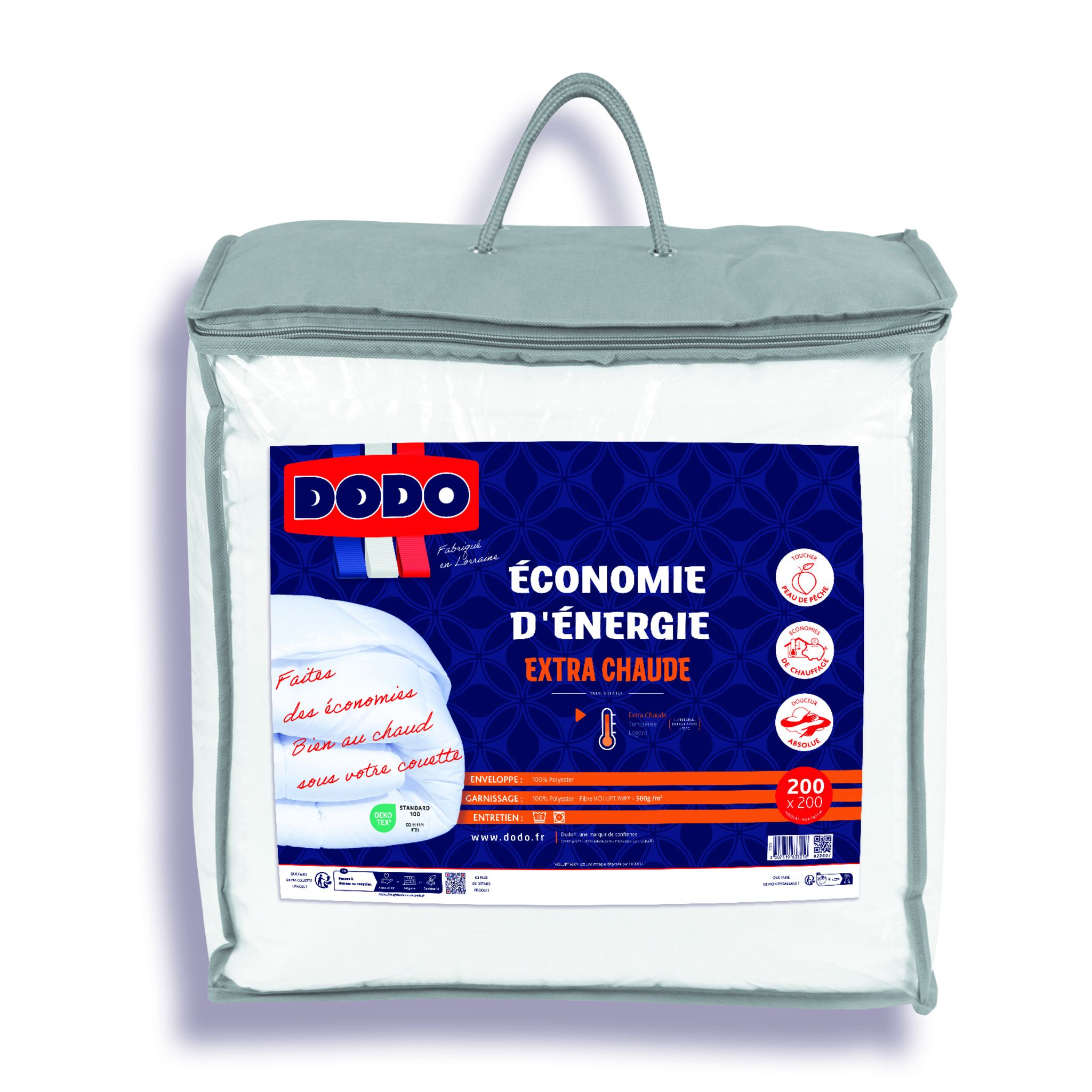 Voir la diapositive 1 : DODO Couette Extra chaude ÉCONOMIE D'ÉNERGIE