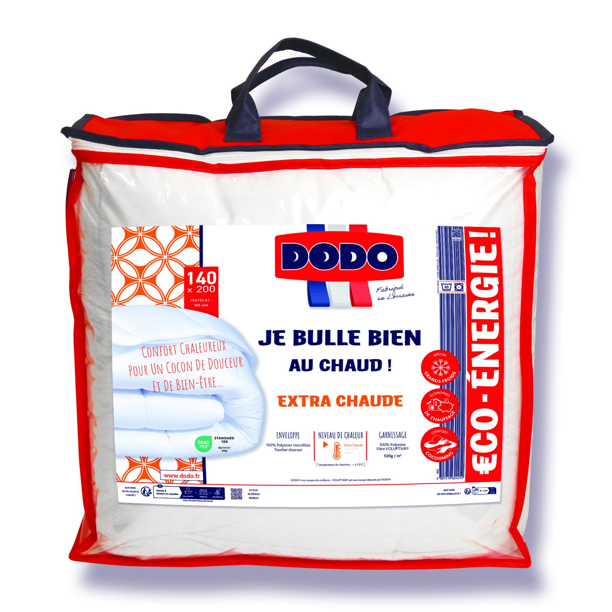 Voir la diapositive 1 : DODO Couette Extra chaude JE BULLE BIEN AU CHAUD