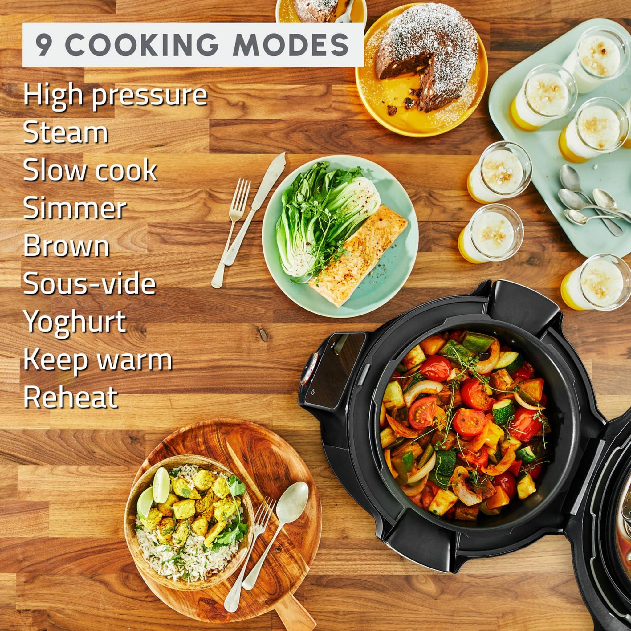 Voir la diapositive 3 : MOULINEX Multicuiseur intelligent COOKEO CE952810 - Noir