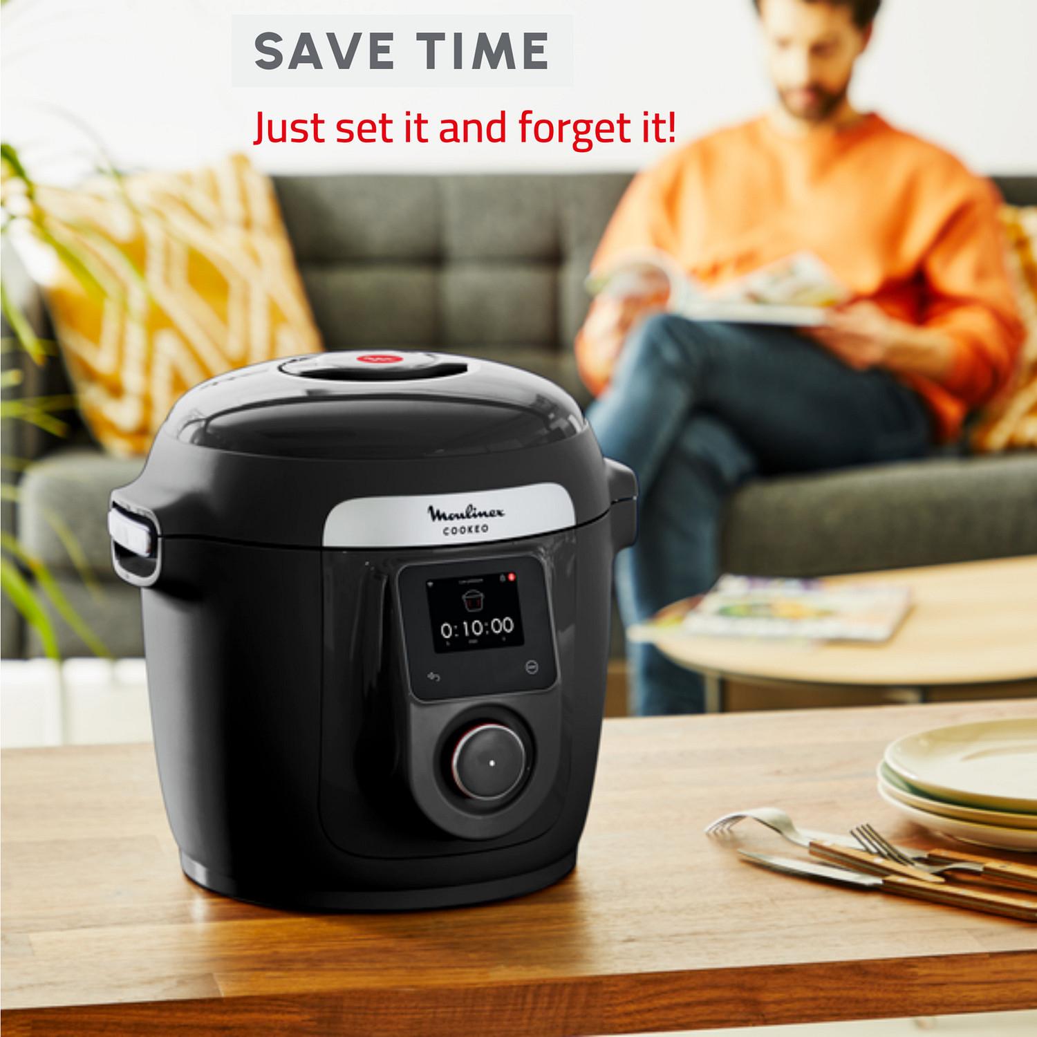 Voir la diapositive 6 : MOULINEX Multicuiseur intelligent COOKEO CE952810 - Noir