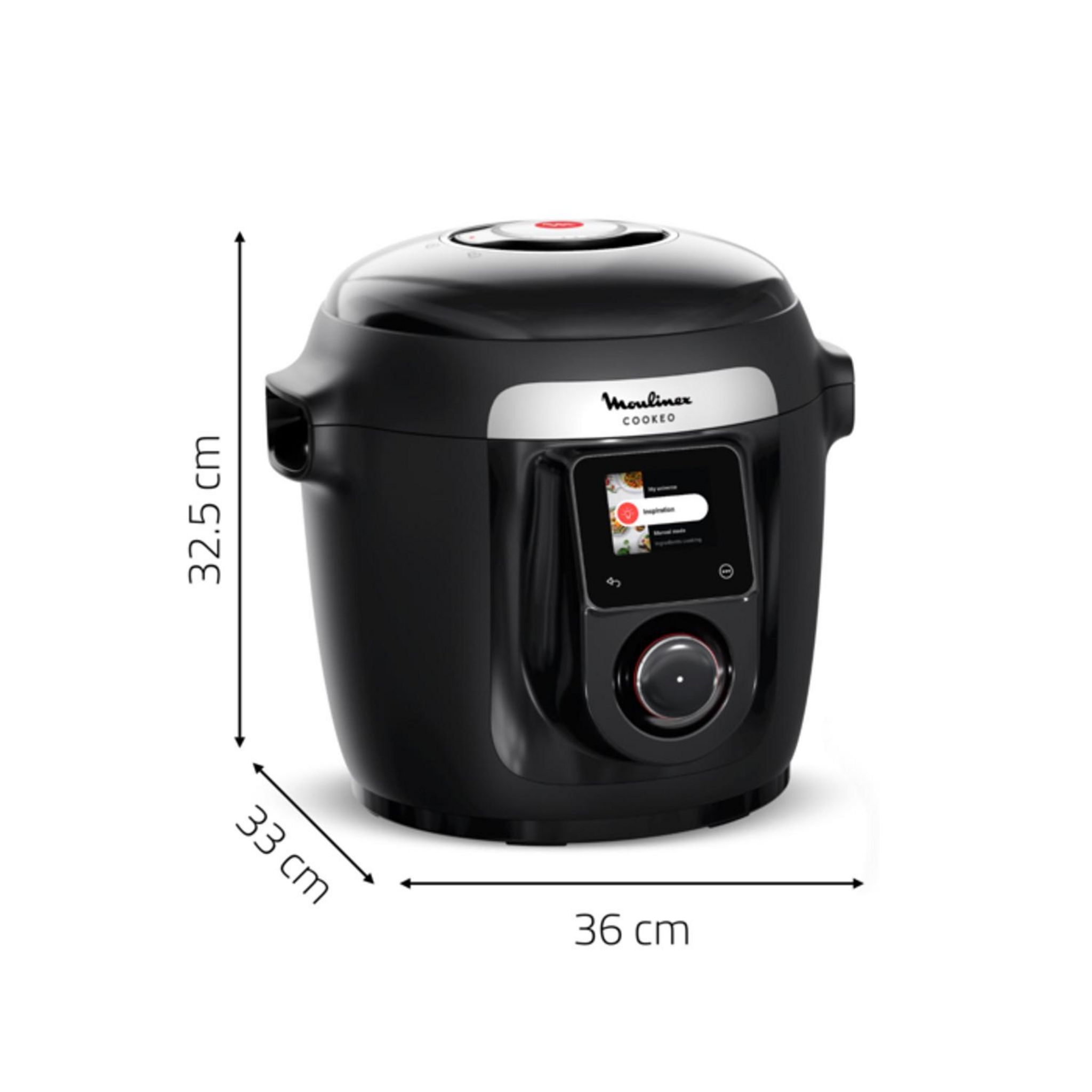 Voir la diapositive 7 : MOULINEX Multicuiseur intelligent COOKEO CE952810 - Noir
