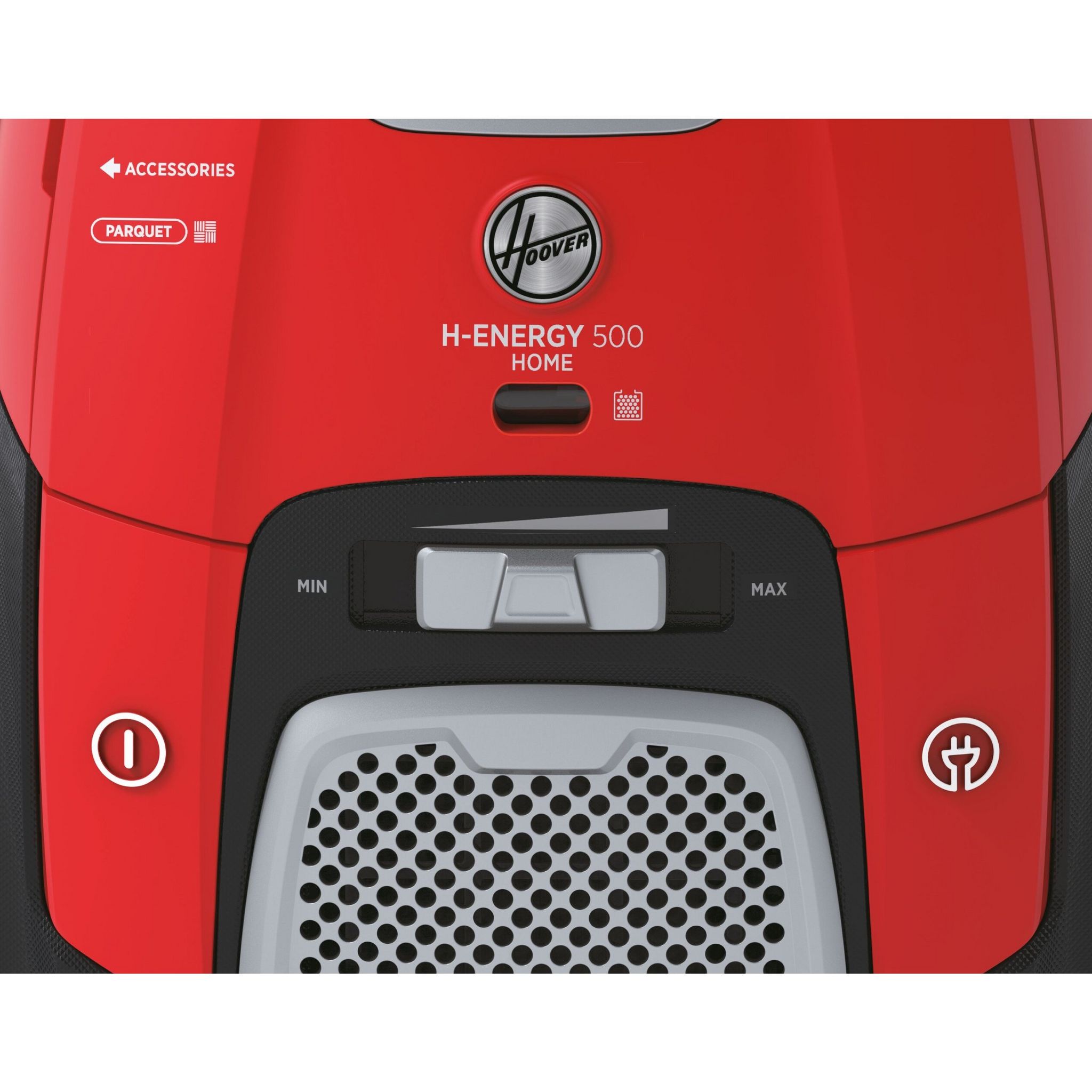 Voir la diapositive 5 : HOOVER Aspirateur traîneau avec sac HE510HM - Rouge