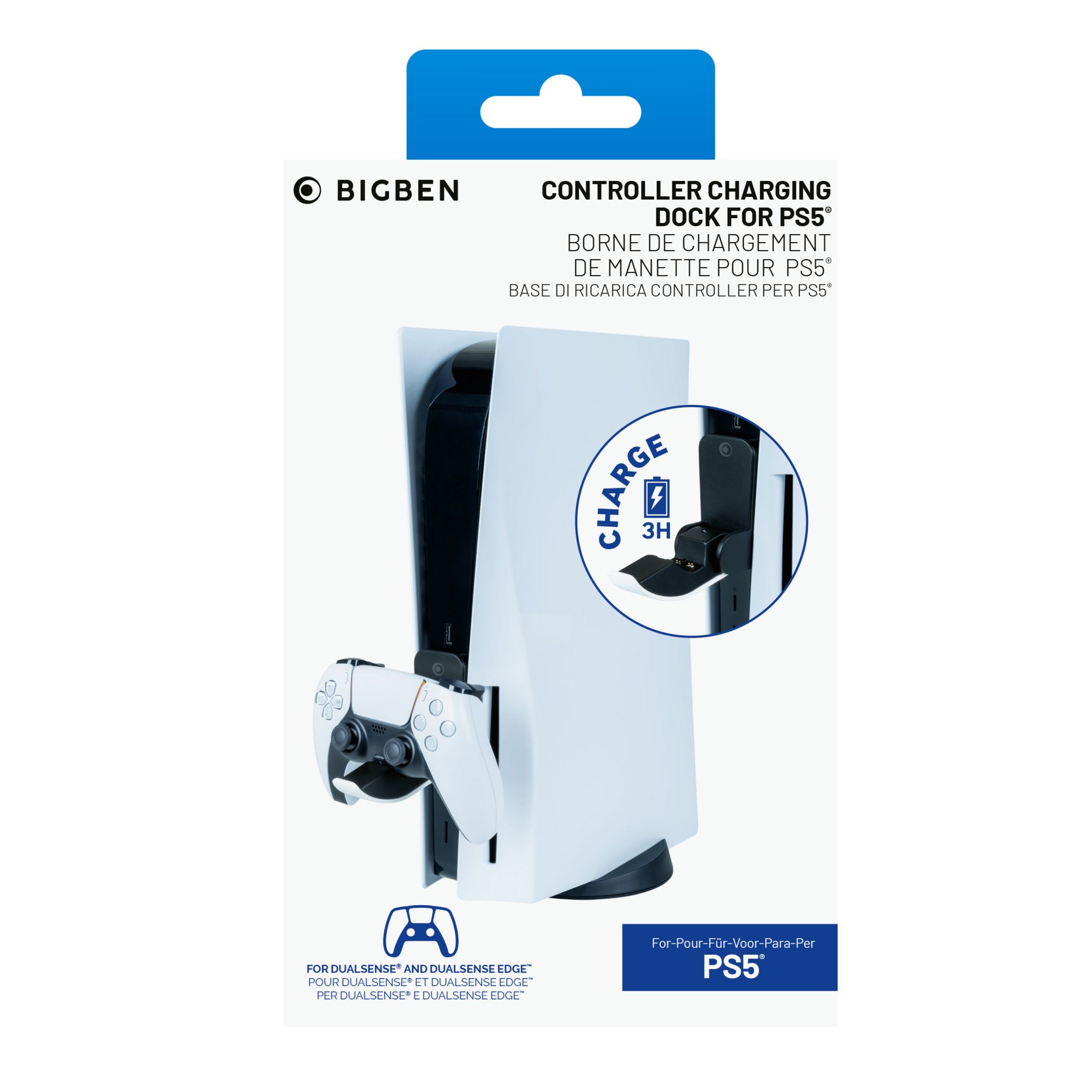 BIG BEN Borne de Chargement pour Manette PS5