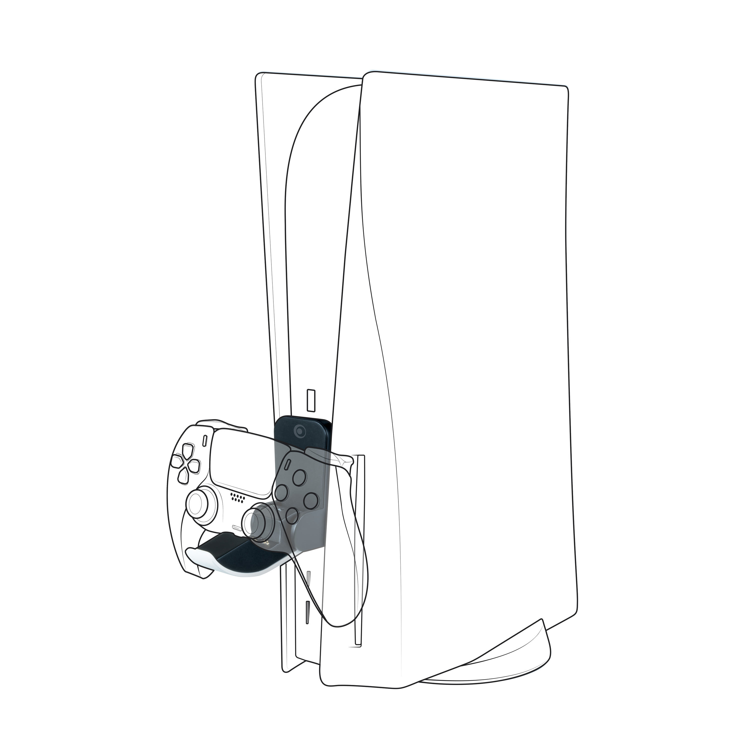Voir la diapositive 5 : BIG BEN Borne de Chargement pour Manette PS5