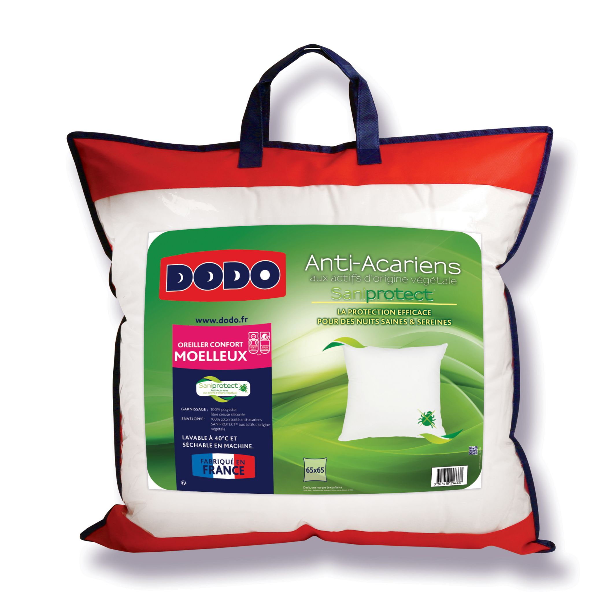 Voir la diapositive 1 : DODO Oreiller Moelleux SANIPROTECT
