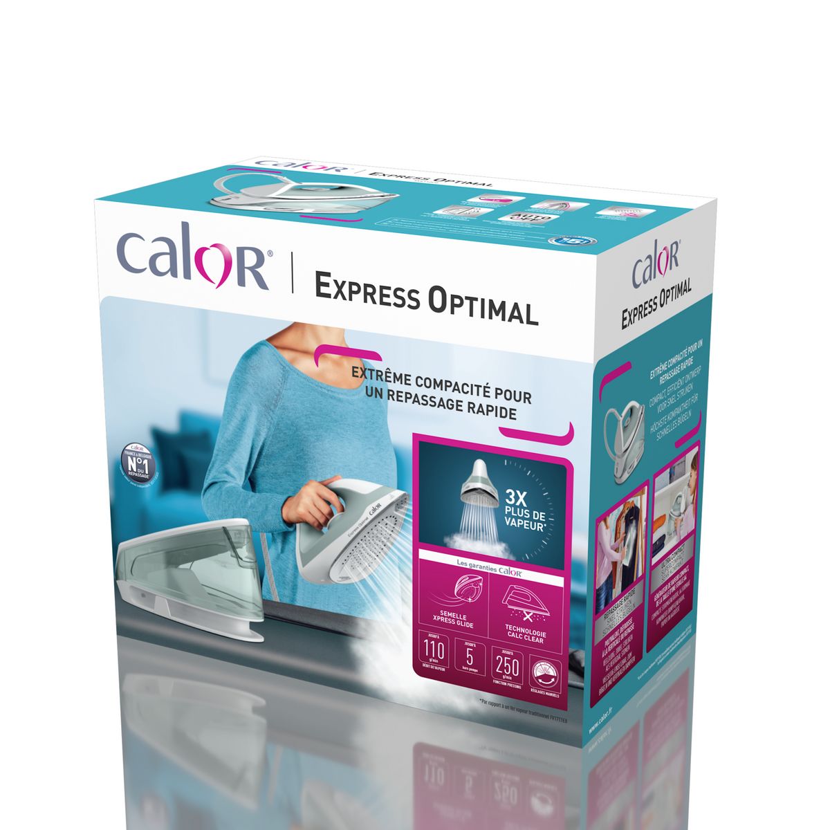 CALOR Centrale vapeur SV4112C0 - Blanc