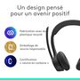 Voir la diapositive 7 : LOGITECH Casque PC sans fil Bluetooth  Zone 300 - Noir