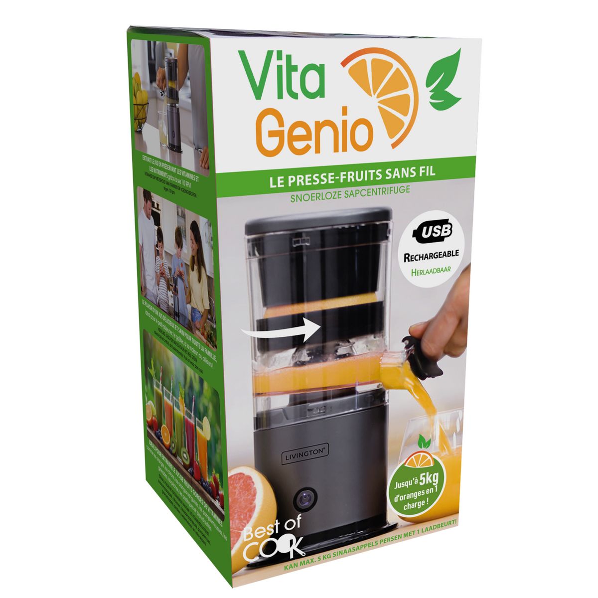 BEST OF TV Presse agrumes JUICER01 - Noir