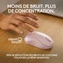 Voir la diapositive 3 : LOGITECH Souris sans fil Bluetooth M240 - Rose