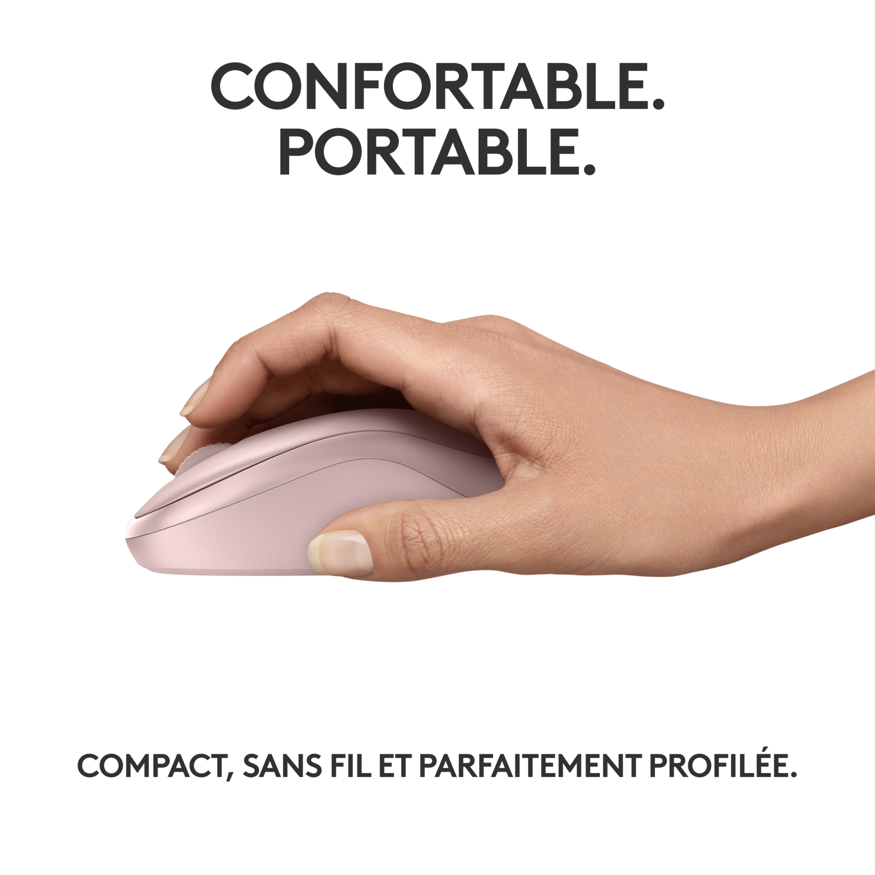 Voir la diapositive 5 : LOGITECH Souris sans fil Bluetooth M240 - Rose