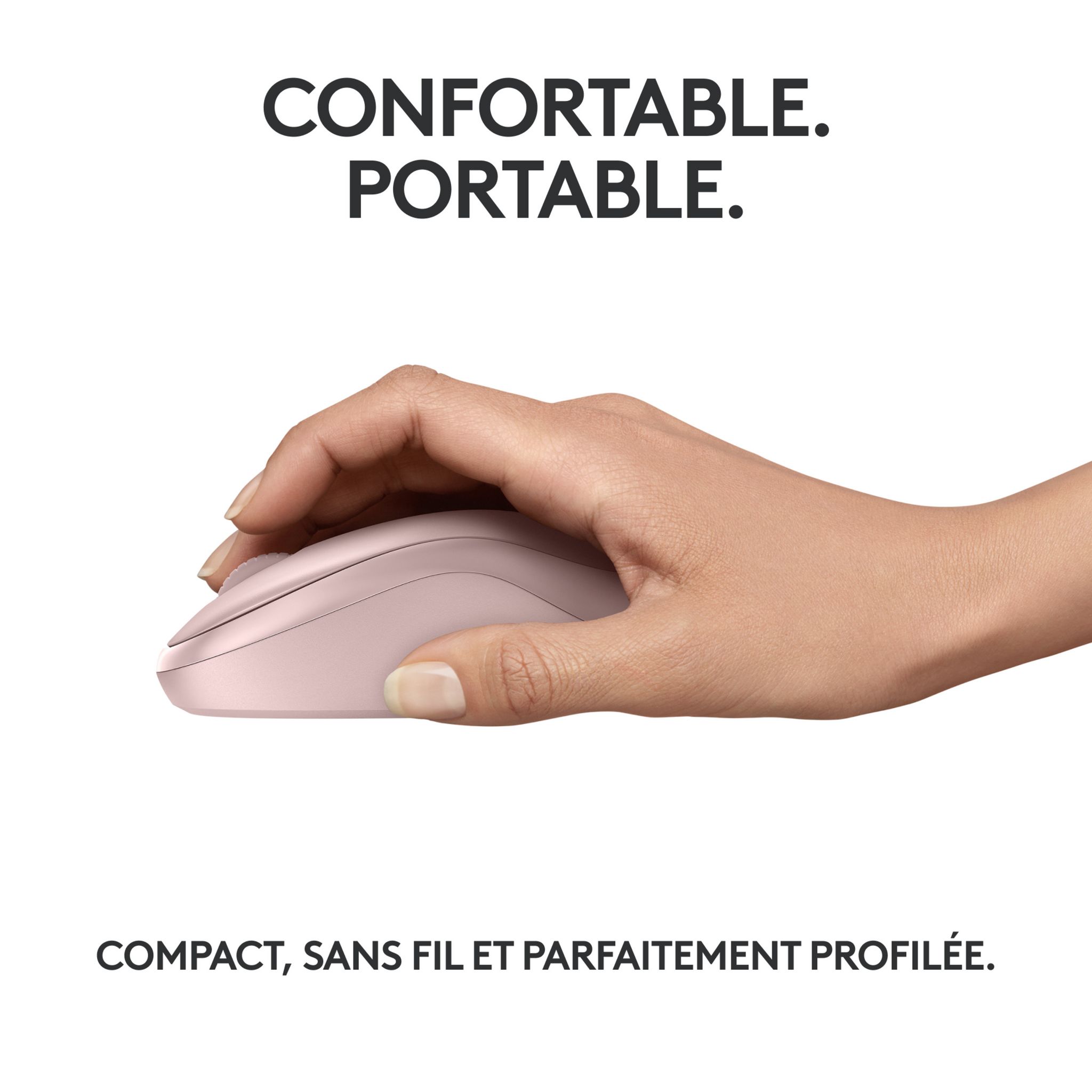 Voir la diapositive 5 : LOGITECH Souris sans fil Bluetooth M240 - Rose