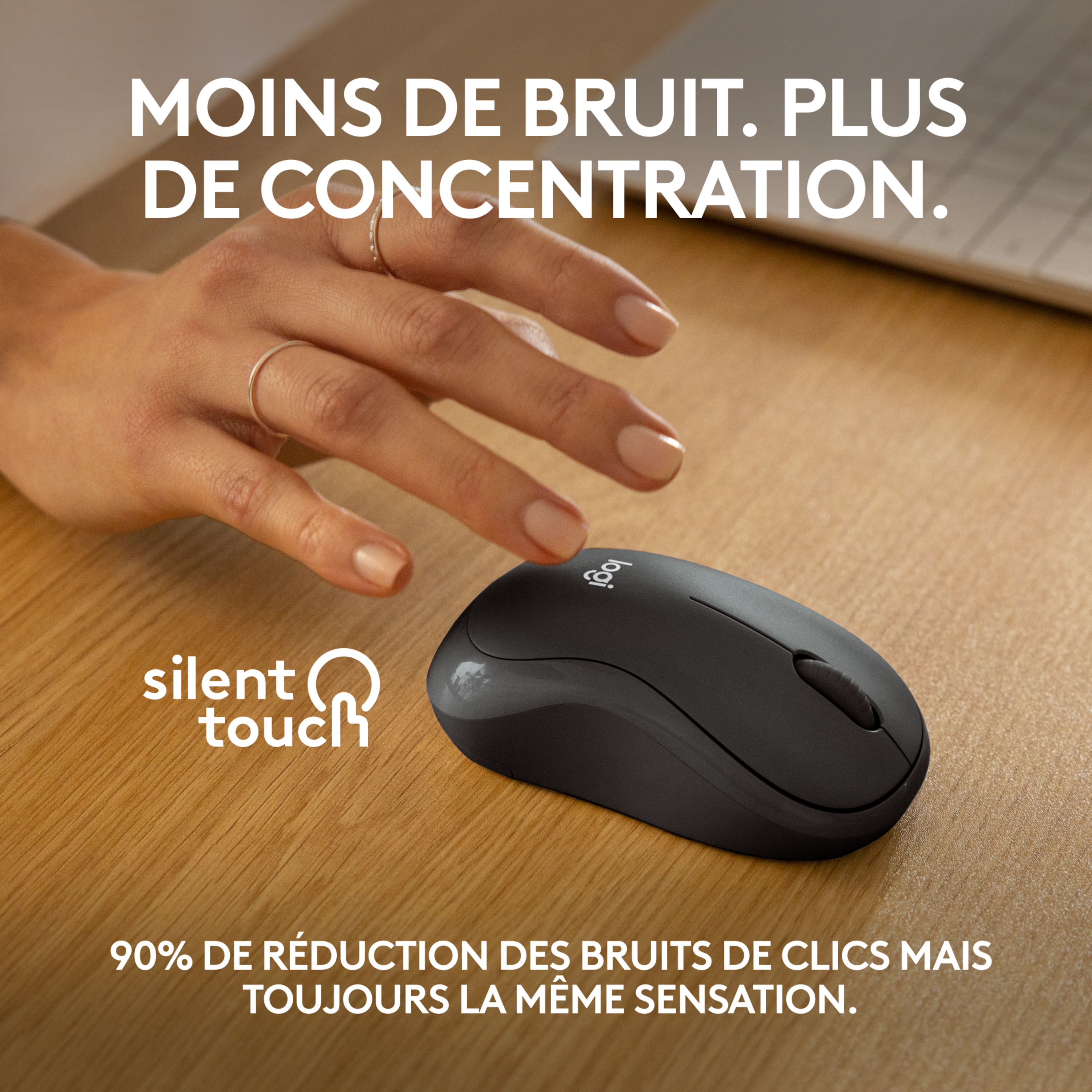 Voir la diapositive 3 : LOGITECH Souris sans fil Bluetooth M240 - Noir