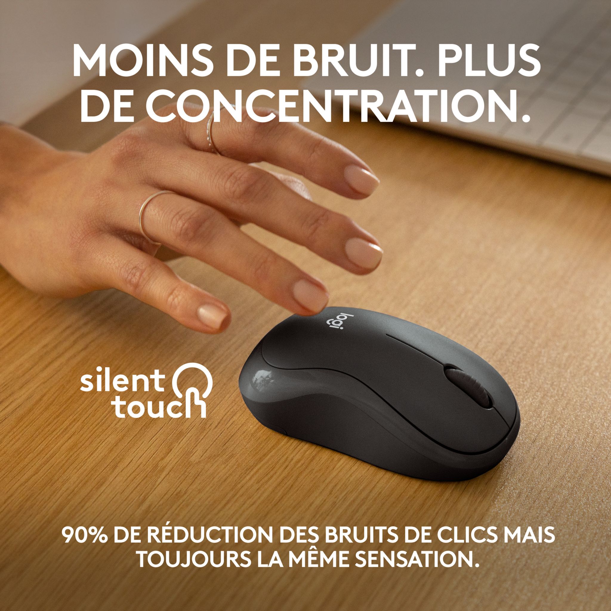Voir la diapositive 3 : LOGITECH Souris sans fil Bluetooth M240 - Noir