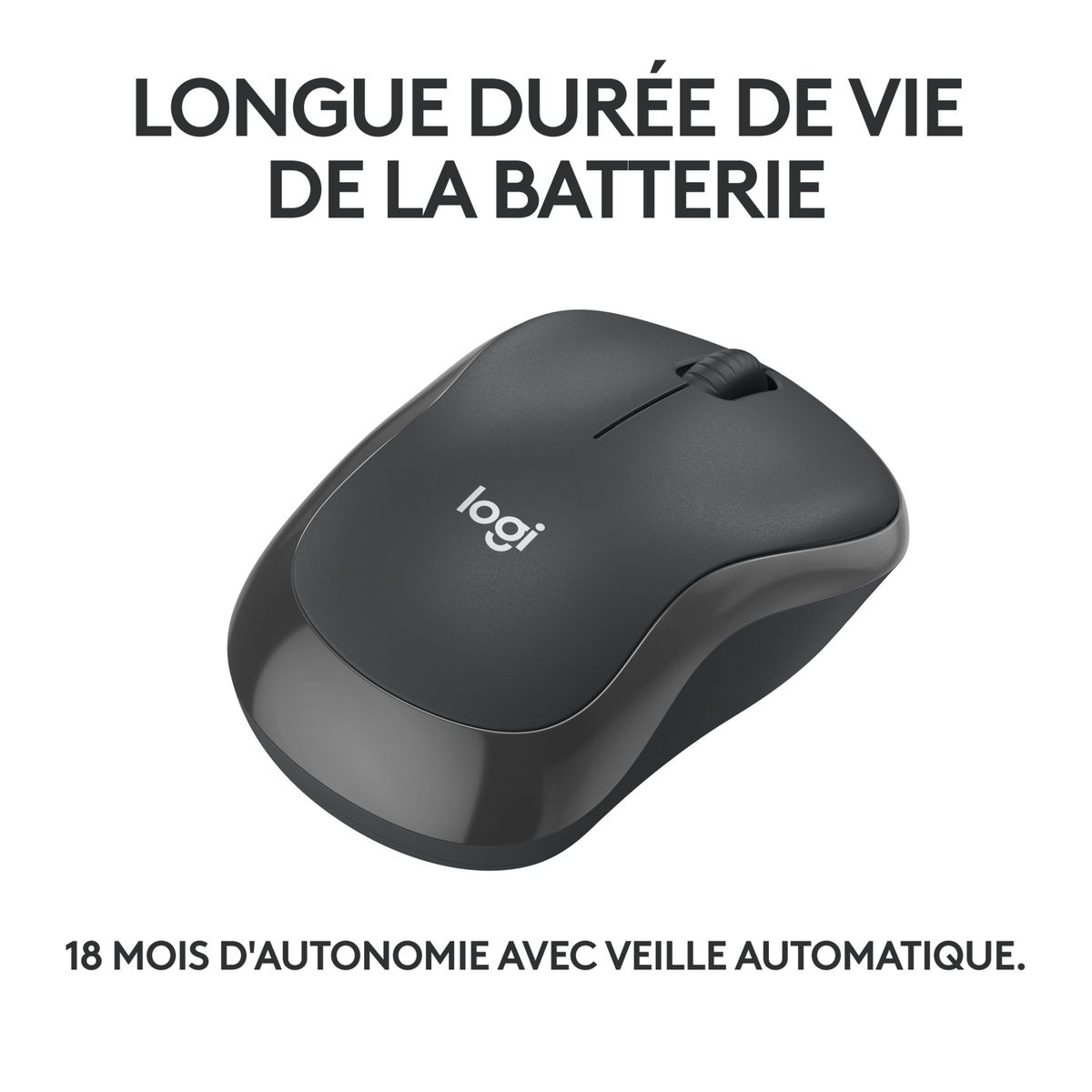 LOGITECH Souris sans fil Bluetooth M240 - Noir