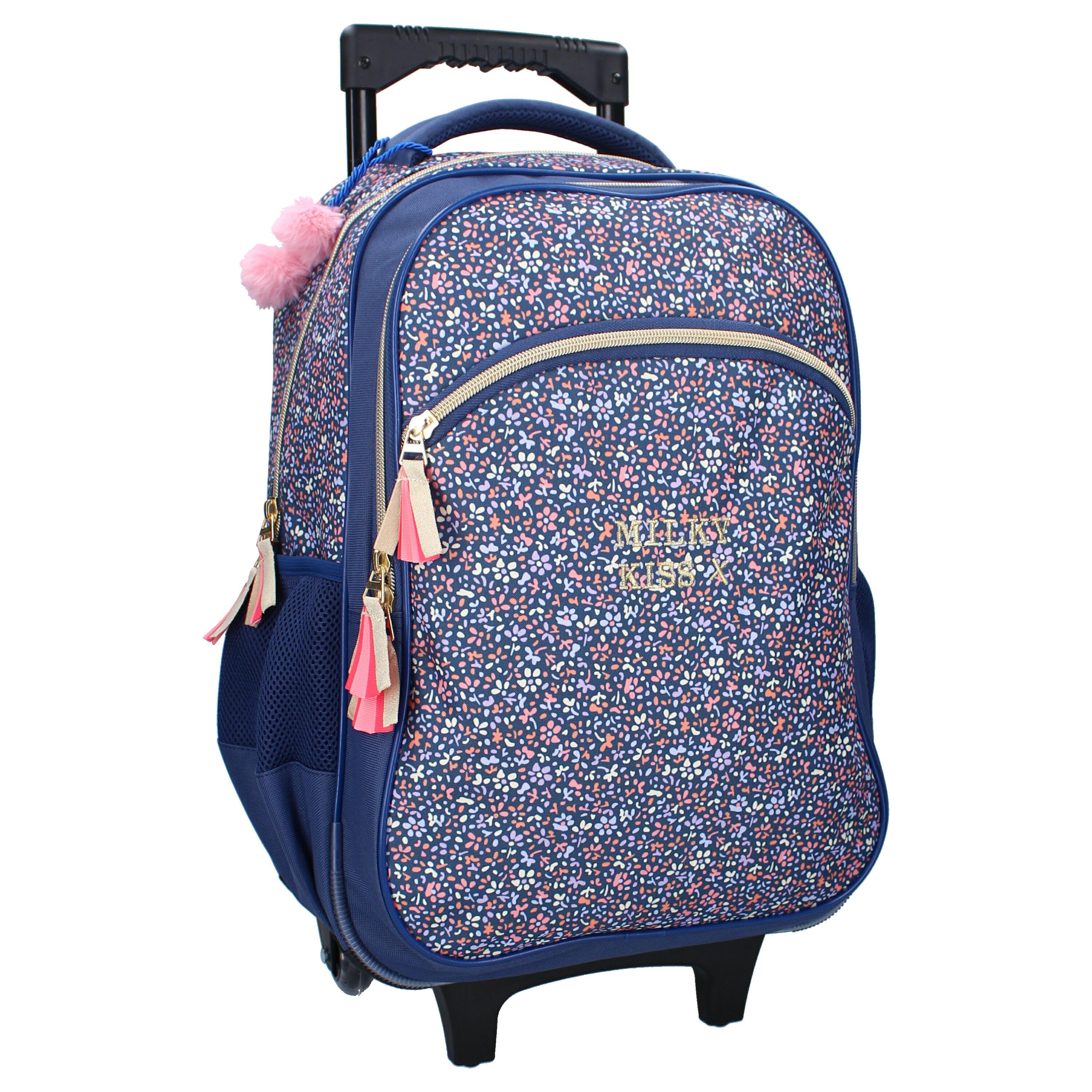 VADOBAG Sac à Dos à roulettes Floral